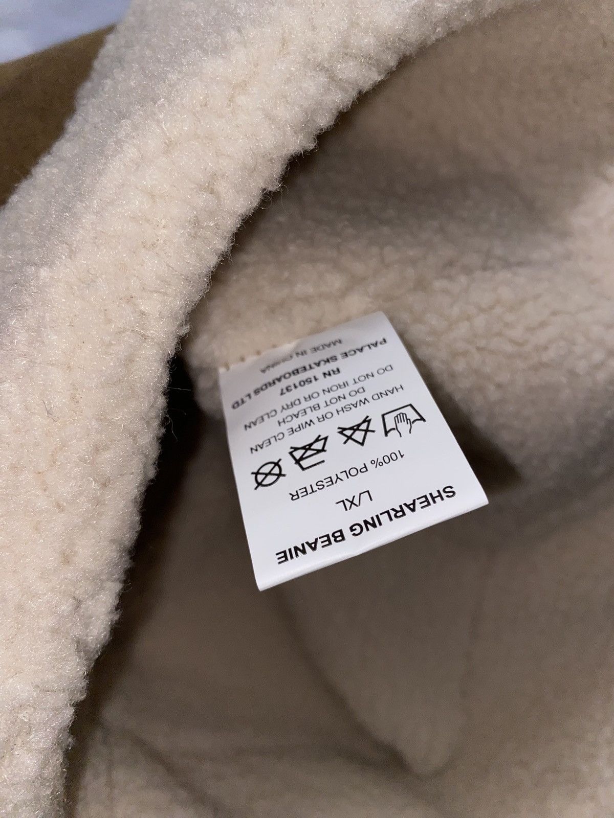 Palace Palace Shearling Beanie (Large / XLarge) Size ONE SIZE - 5 Thumbnail