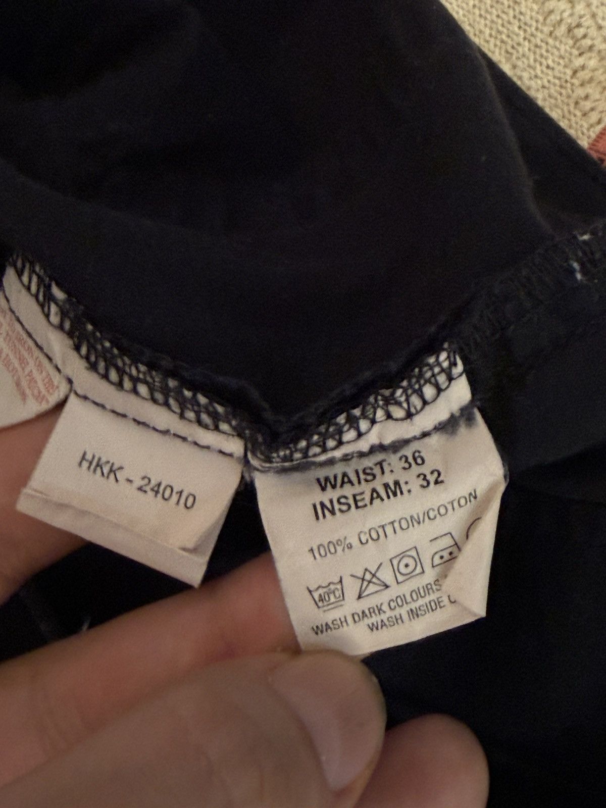 Yves Saint Laurent 36x30 YSL Jeans Black Denim Pants Casual Old Money Size US 36 / EU 52 - 9 Thumbnail