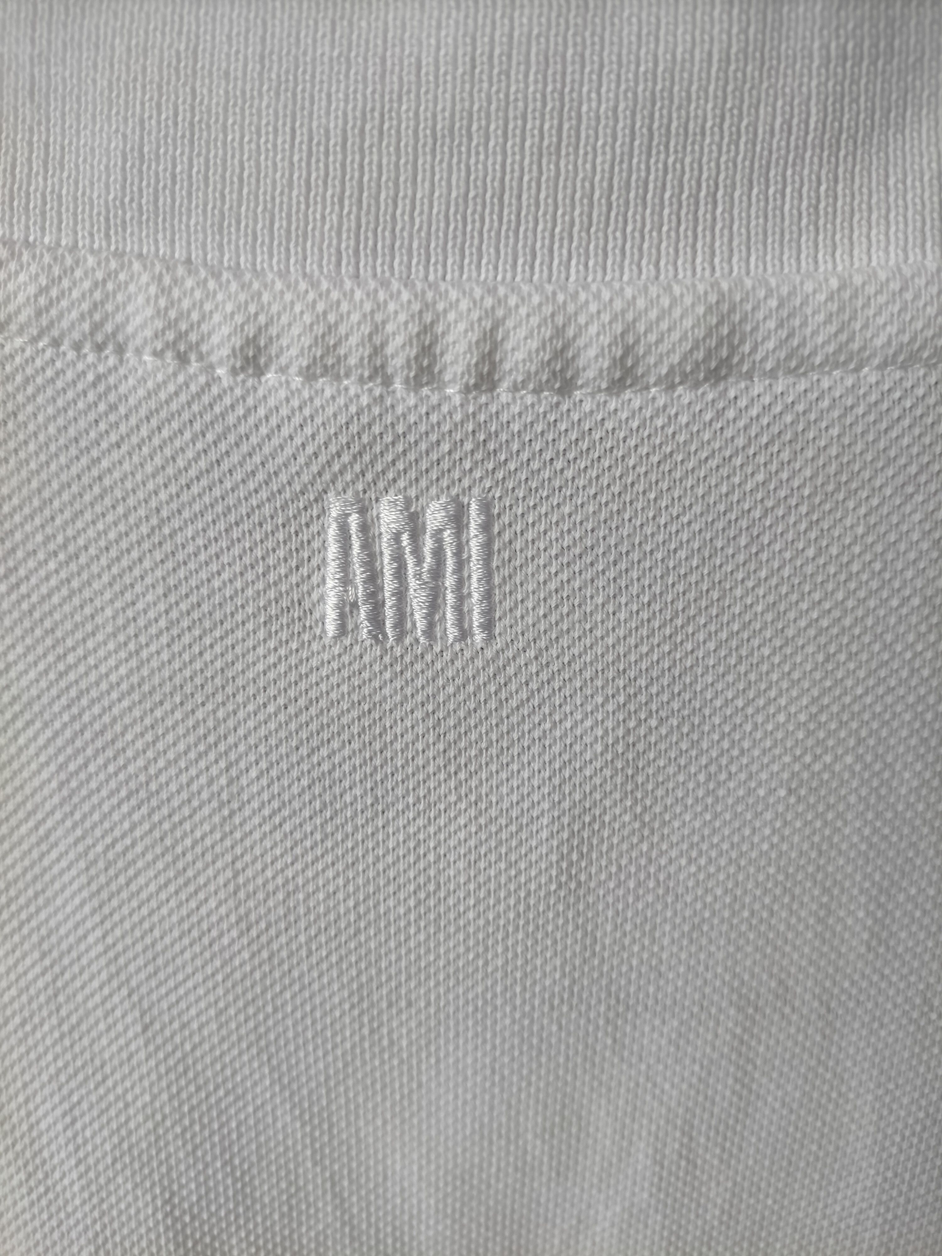 AMI AMI embroiderd logo polo shirt Size US L / EU 52-54 / 3 - 6 Thumbnail