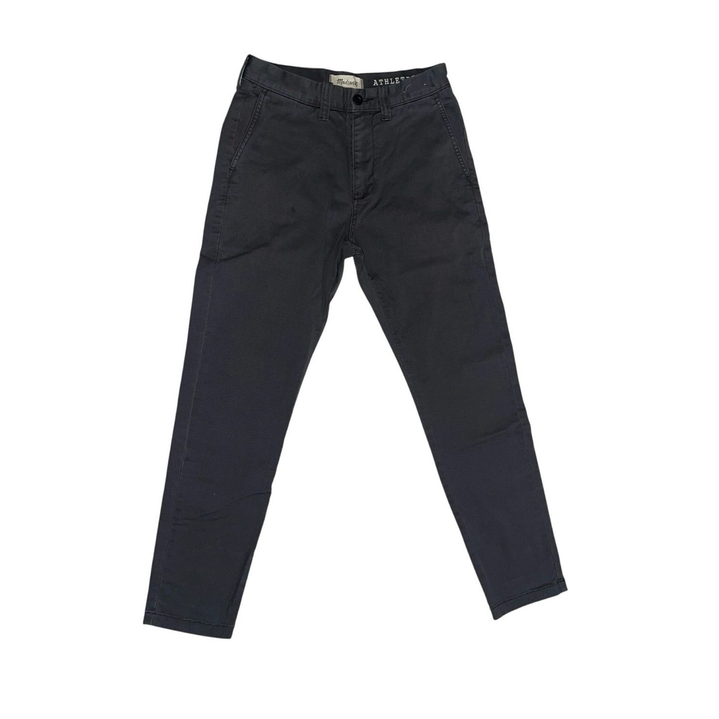 Madewell Athletic Slim Chino Pants Casual Preppy Everyday Comfort Size US 28 / EU 44 - 1 Thumbnail