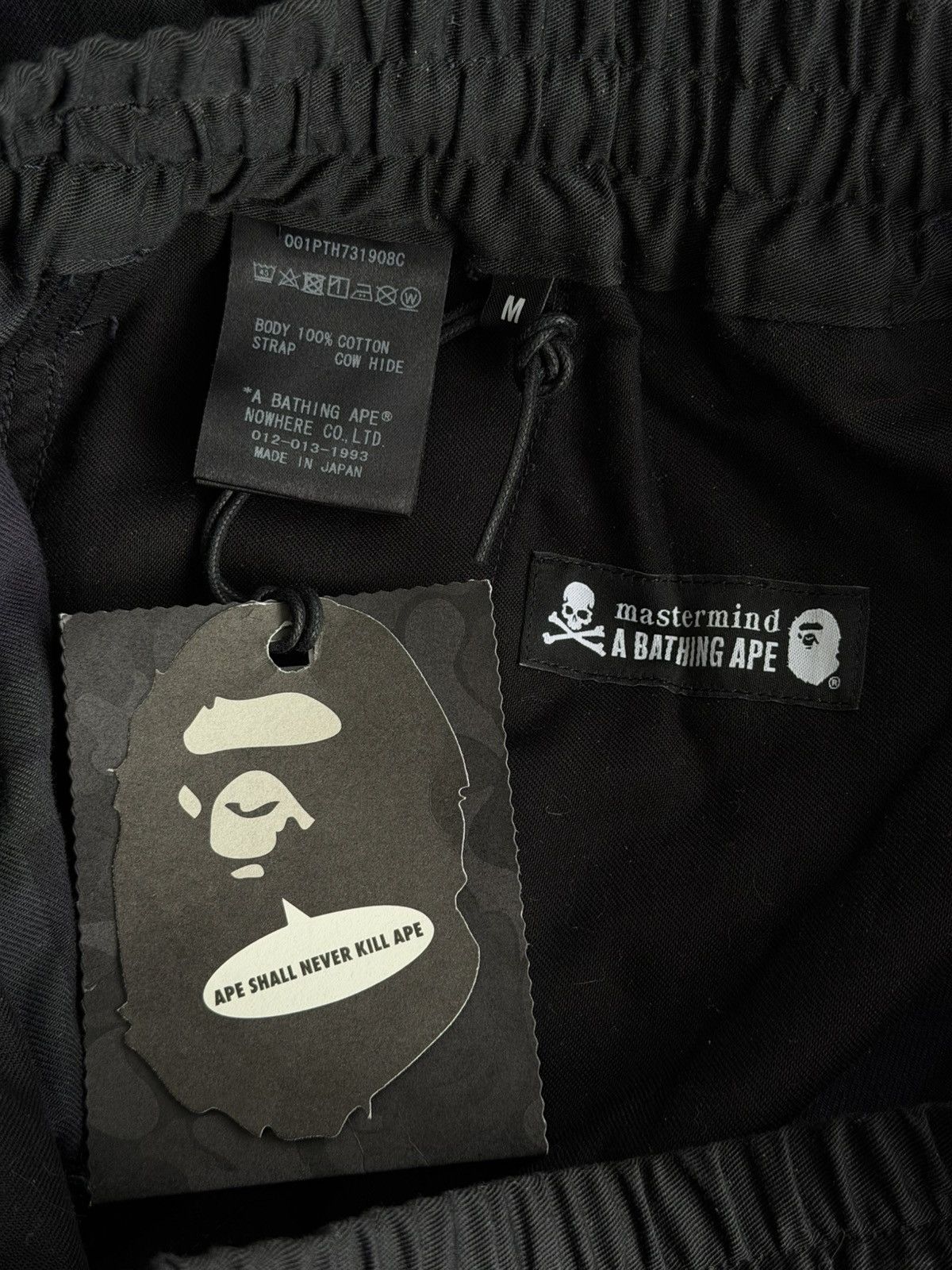 Bape × Mastermind Japan BAPE x Mastermind Japan FW22 Check Plaid Pants Made in Japan Size US 31 - 7 Thumbnail
