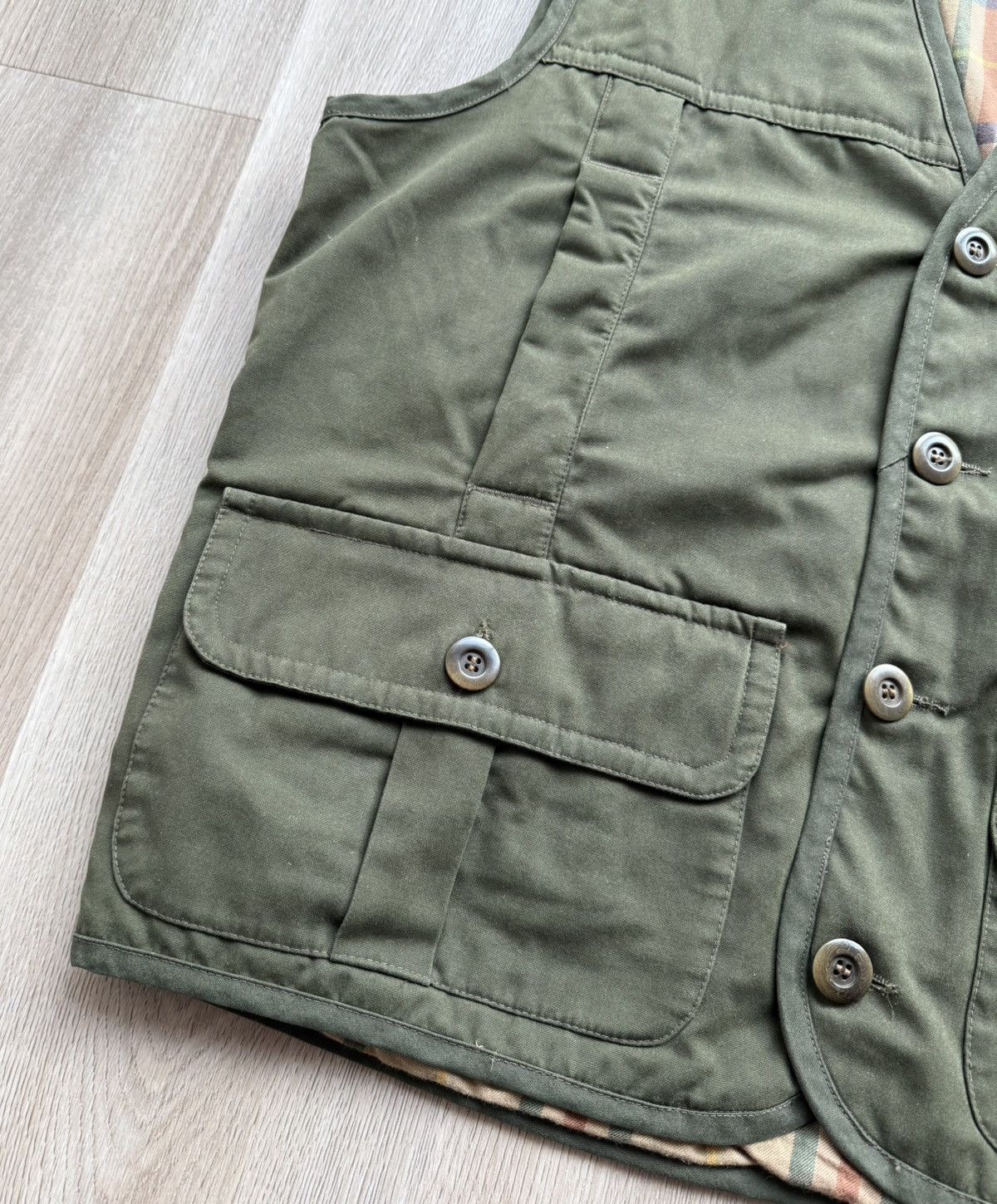 Vintage Vintage Waterville Khaki Hunting Vest Size US L / EU 52-54 / 3 - 2 Thumbnail