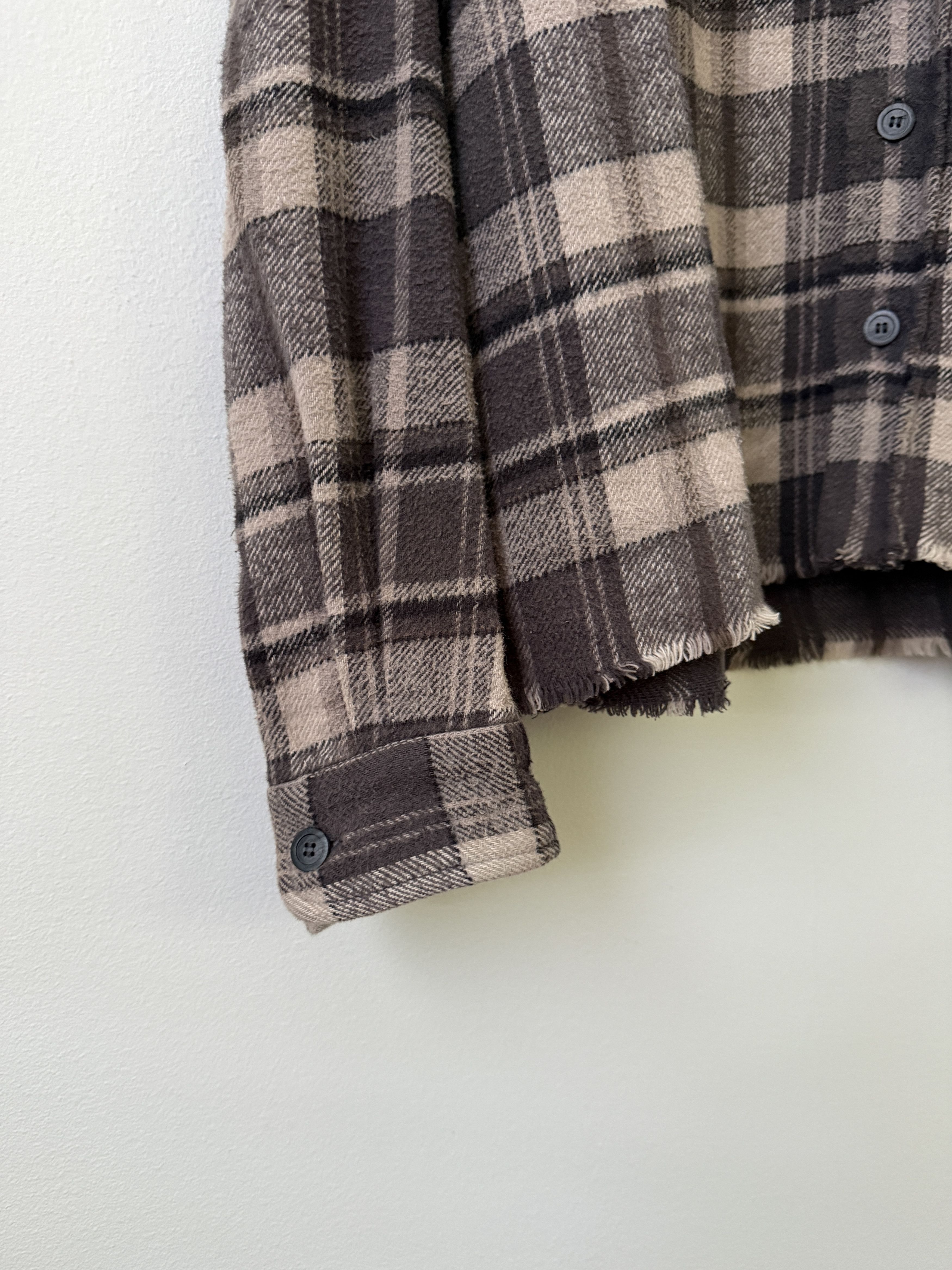 John Elliott Hemi Oversized Flannel Shirt / Lagoon Check Size US M / EU 48-50 / 2 - 14 Thumbnail