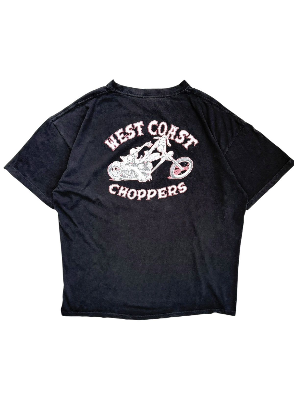 West Coast Choppers Vintage West Coast Choppers Biker Faded tee Size US XXL / EU 58 / 5 - 2 Thumbnail