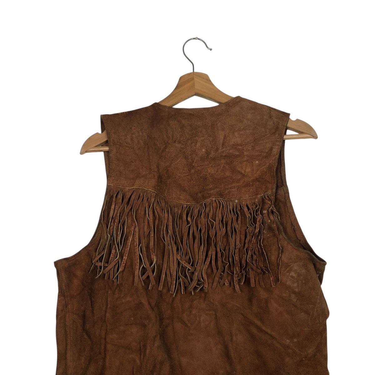 Japanese Brand 🔥RIOT RIOT DESIGN VEST BIKER JACKET LEATHER WESTERN STYLE Size US M / EU 48-50 / 2 - 11 Thumbnail