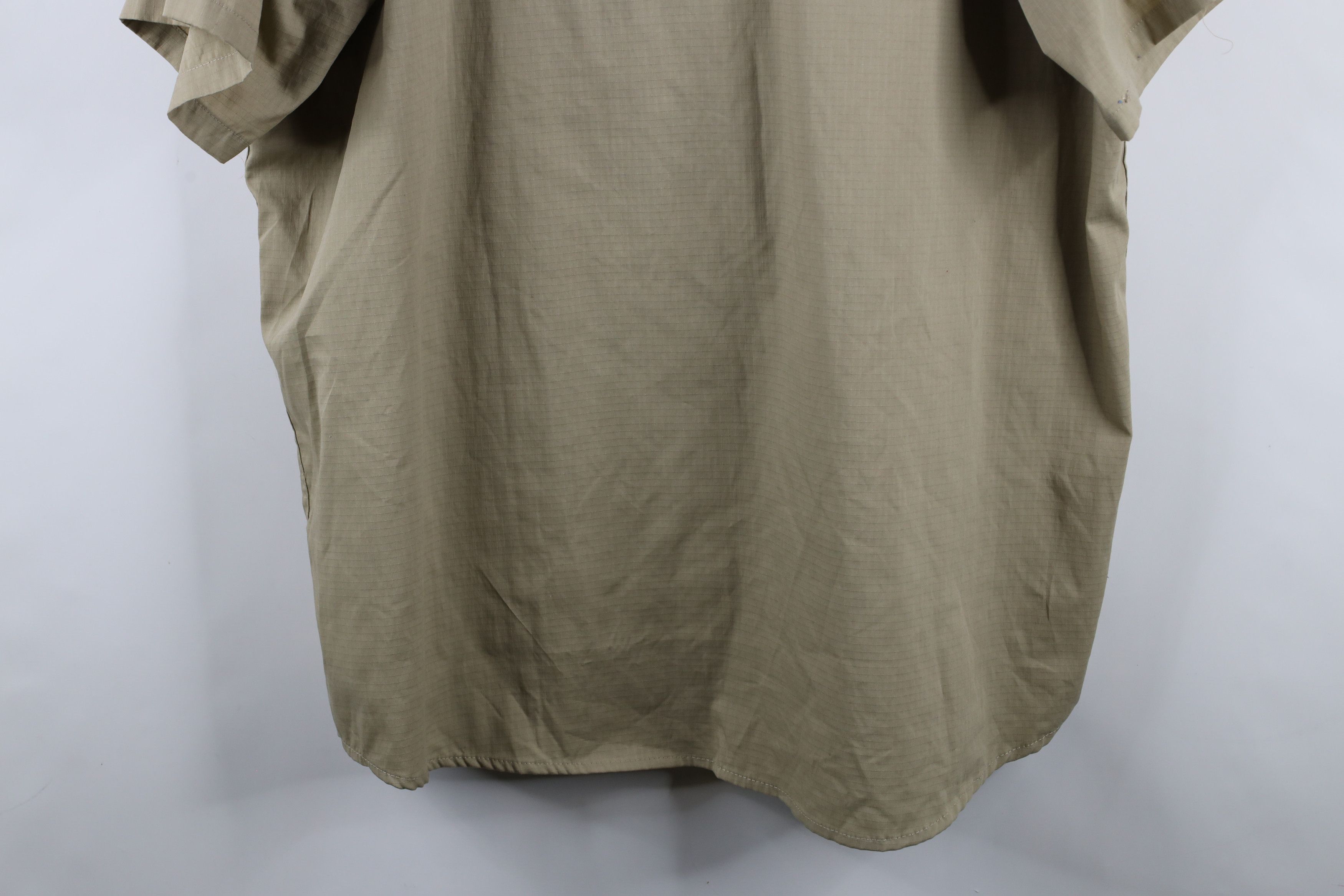 Carhartt × Vintage Vintage Carhartt Ripstop Short Sleeve Collared Button Shirt Size US XXL / EU 58 / 5 - 15 Thumbnail