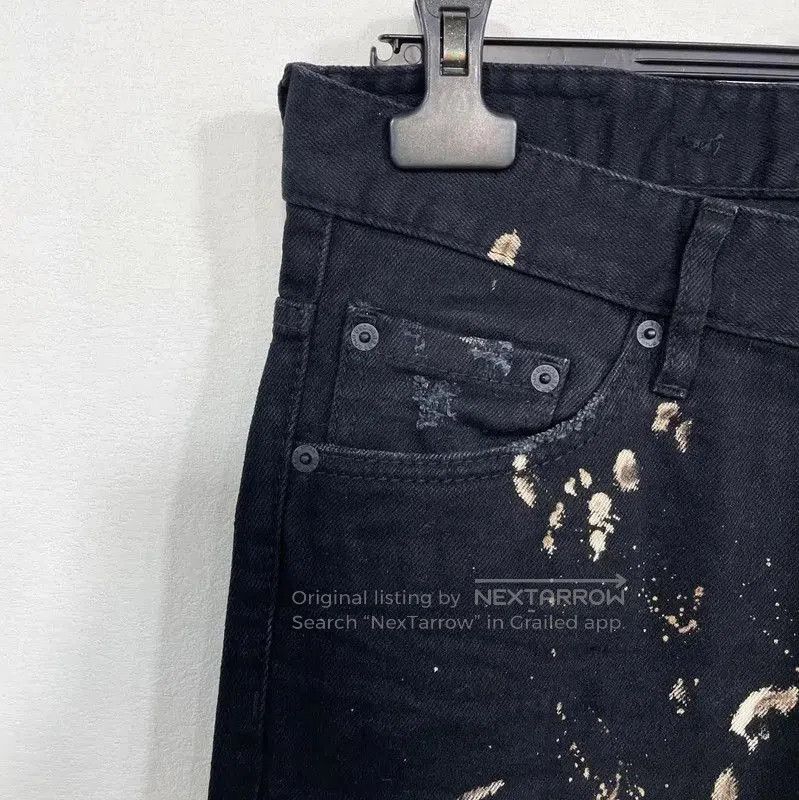 Dsquared2 DSQUARED2 Black Cotton Casual Pants for Men . Size US 26 / EU 42 - 5 Thumbnail