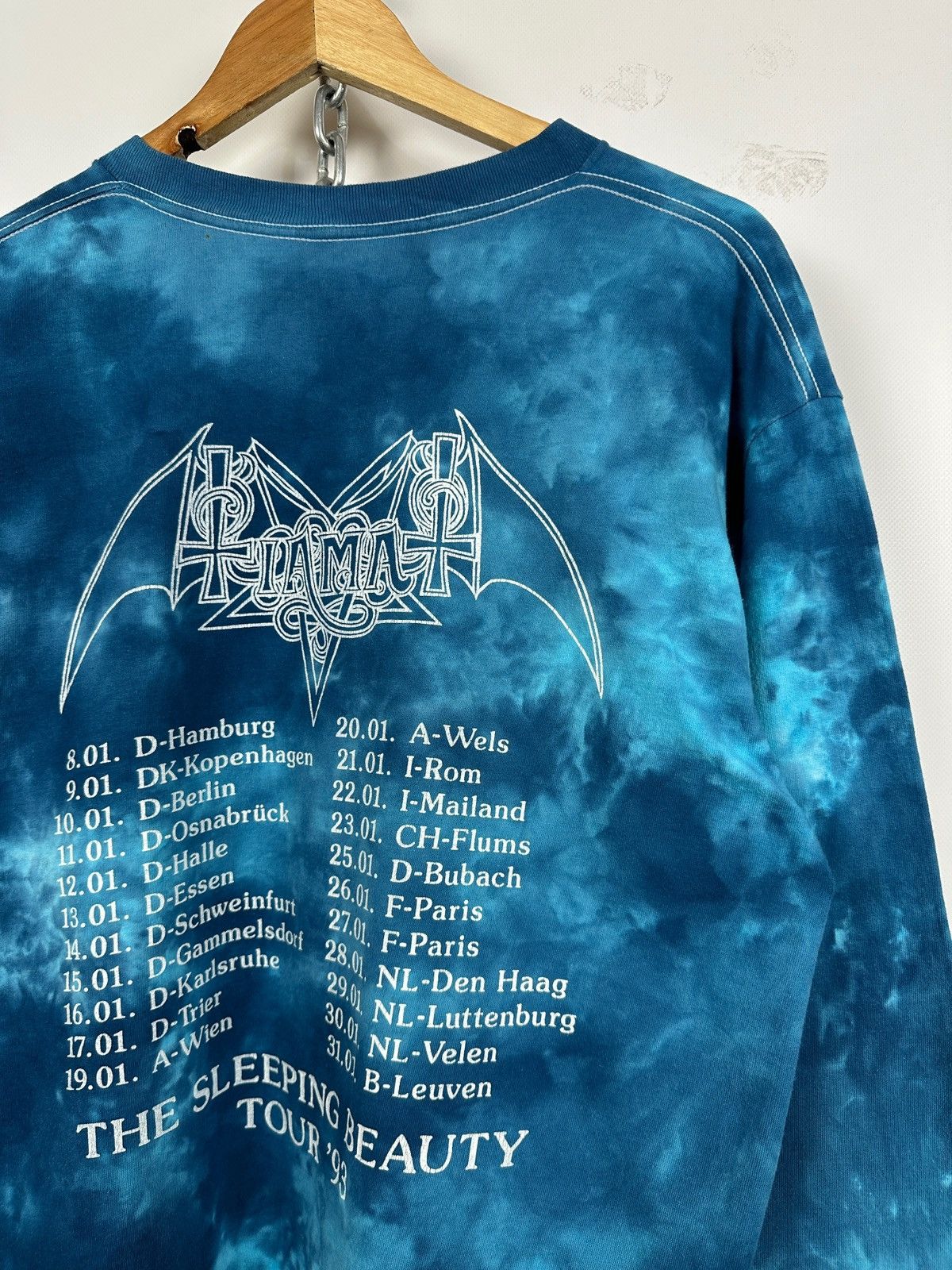 Band Tees 1993 Vintage Tiamat The Sleeping Beauty Long Sleeve T-Shirt Size US XL / EU 56 / 4 - 15 Thumbnail