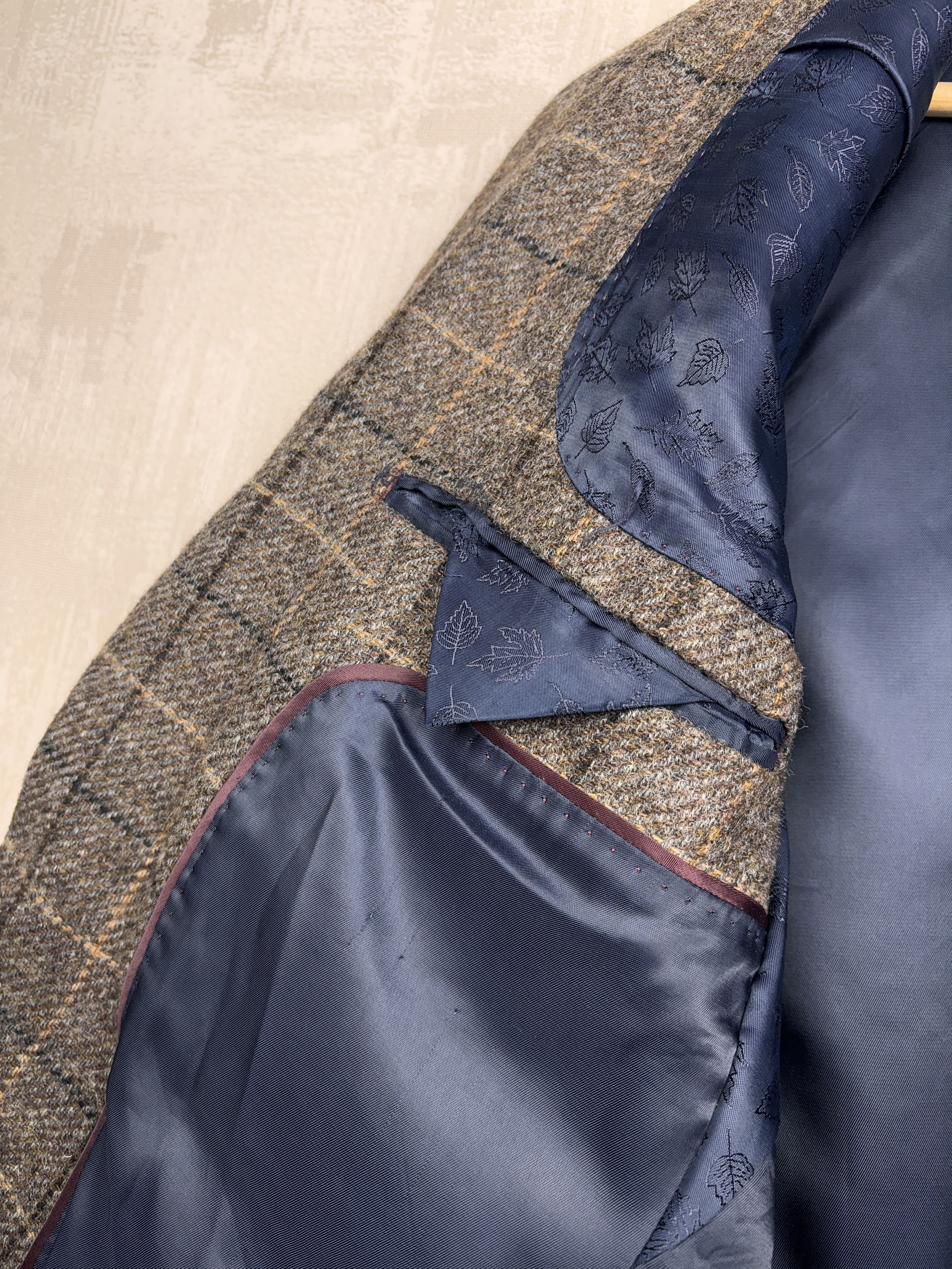 Marks & Spencer Marks & Spencer Moon Tweed Luxury Wool Blazer Jacket Mens Size US M / EU 48-50 / 2 - 11 Thumbnail
