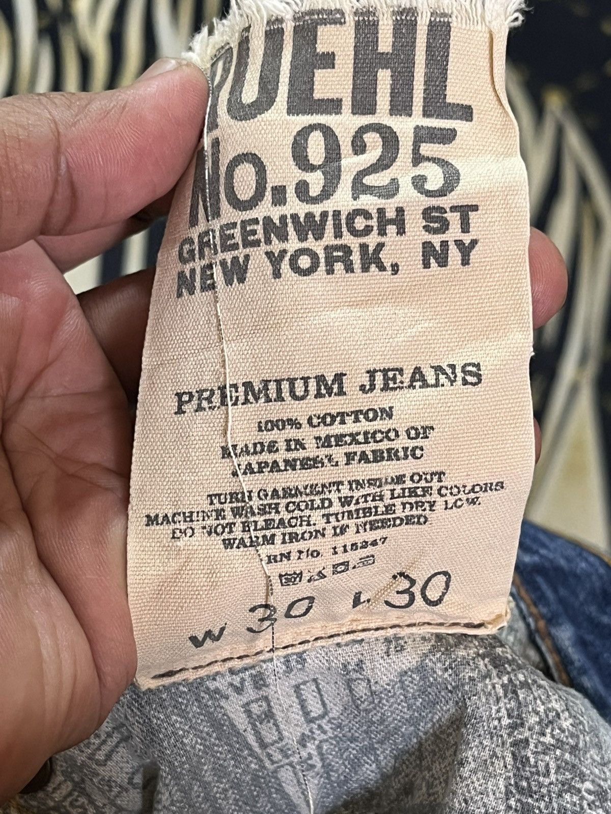 Ruehl No. 925 Vintage Ruehl No.925 Low Rise Bootcut Ripped Denim Size US 34 / EU 50 - 10 Thumbnail