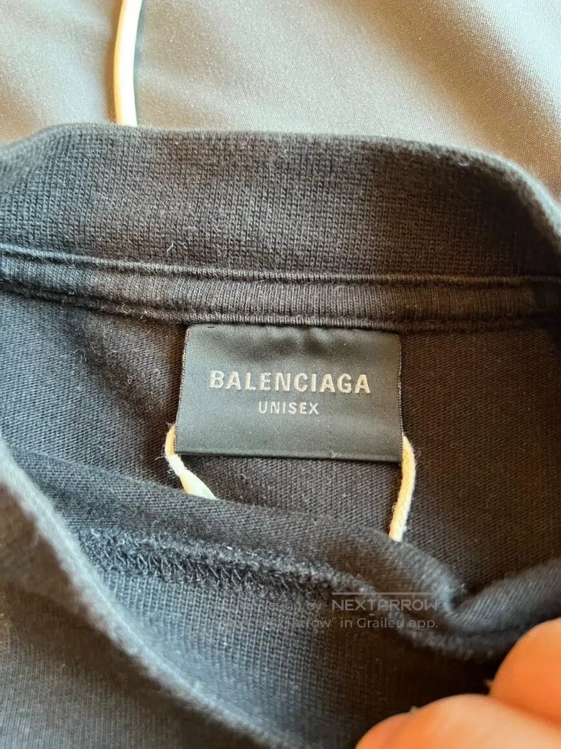 Balenciaga Balenciaga Post-it note short sleeve Size US S / EU 44-46 / 1 - 3 Thumbnail