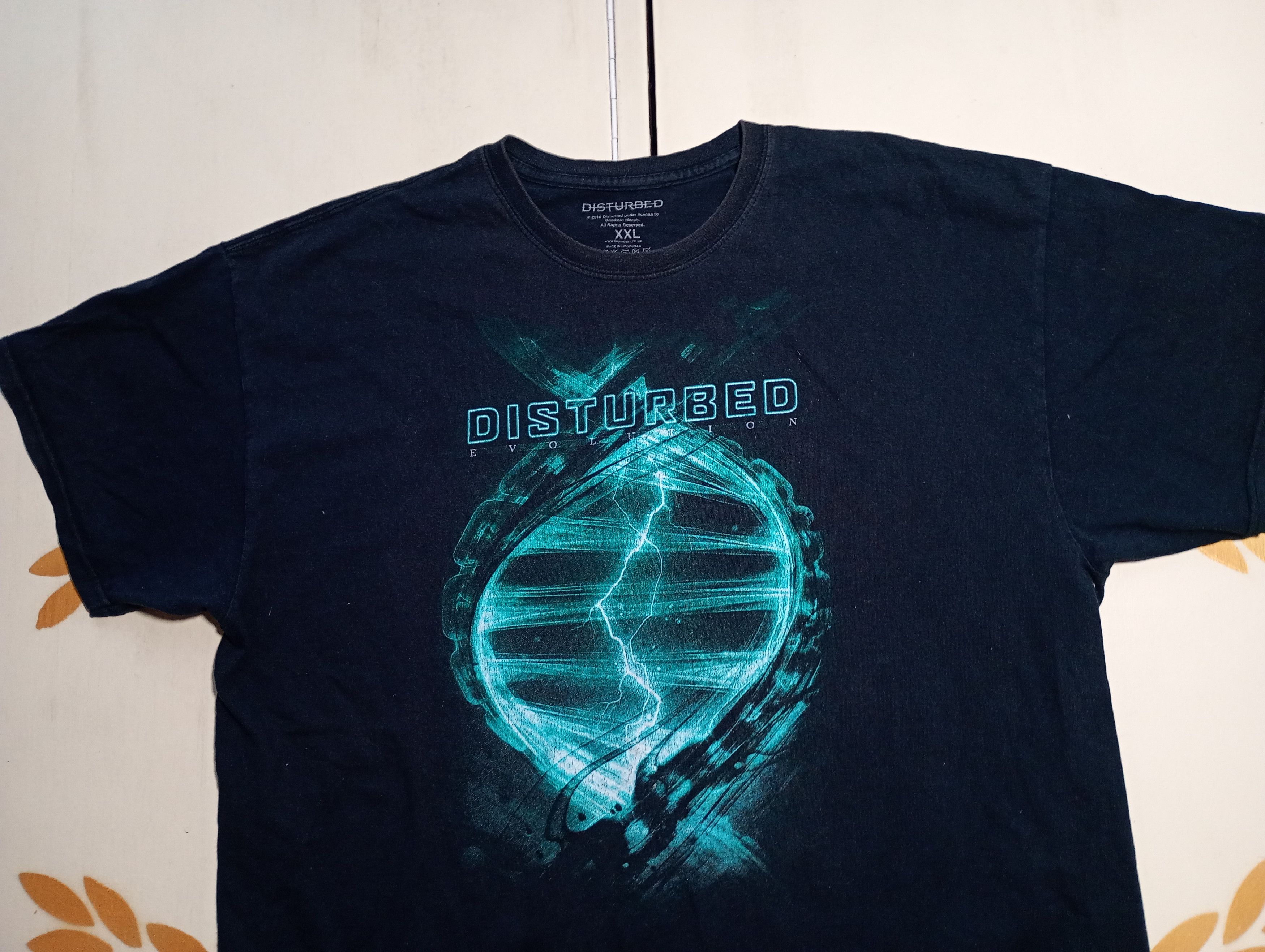 Band Tees Disturbed Evolution T-Shirt Size US XXL / EU 58 / 5 - 5 Thumbnail