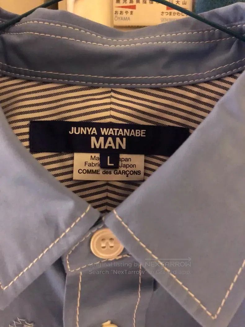Junya Watanabe JUNYA WATANABE MAN Button Up Shirt. Size US L / EU 52-54 / 3 - 4 Thumbnail
