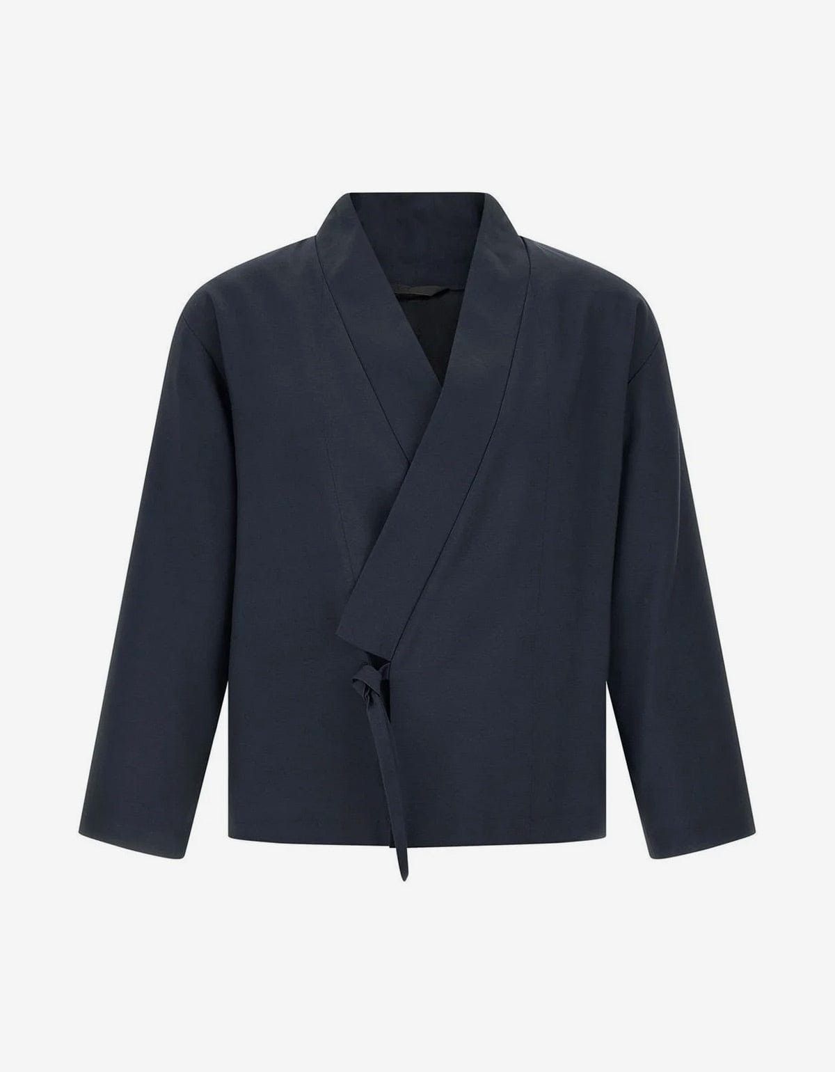Kenzo Kenzo Blue Kimono Jacket Size US M / EU 48-50 / 2 - 1 Thumbnail