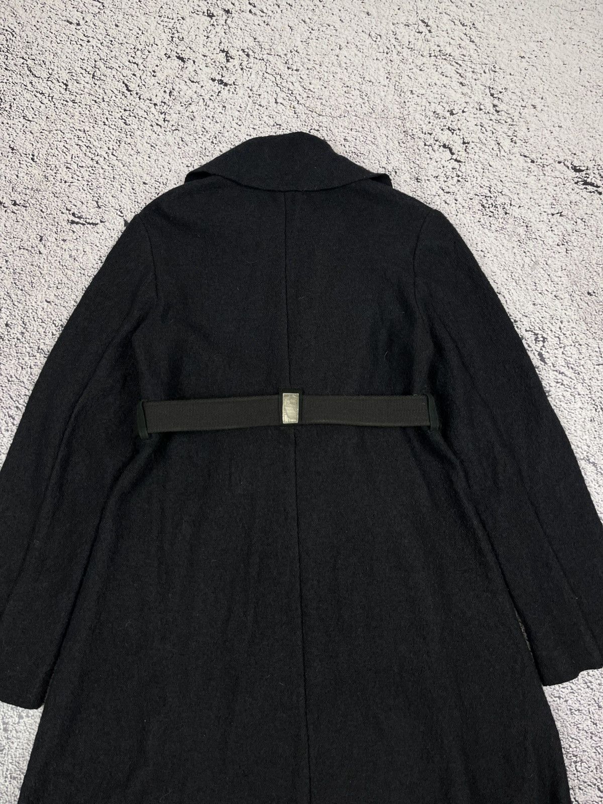 Cop Copine Cop Copine Matrix Wrap Wool Coat Gothic Avant-Garde Belted Size L / US 10 / IT 46 - 14 Thumbnail