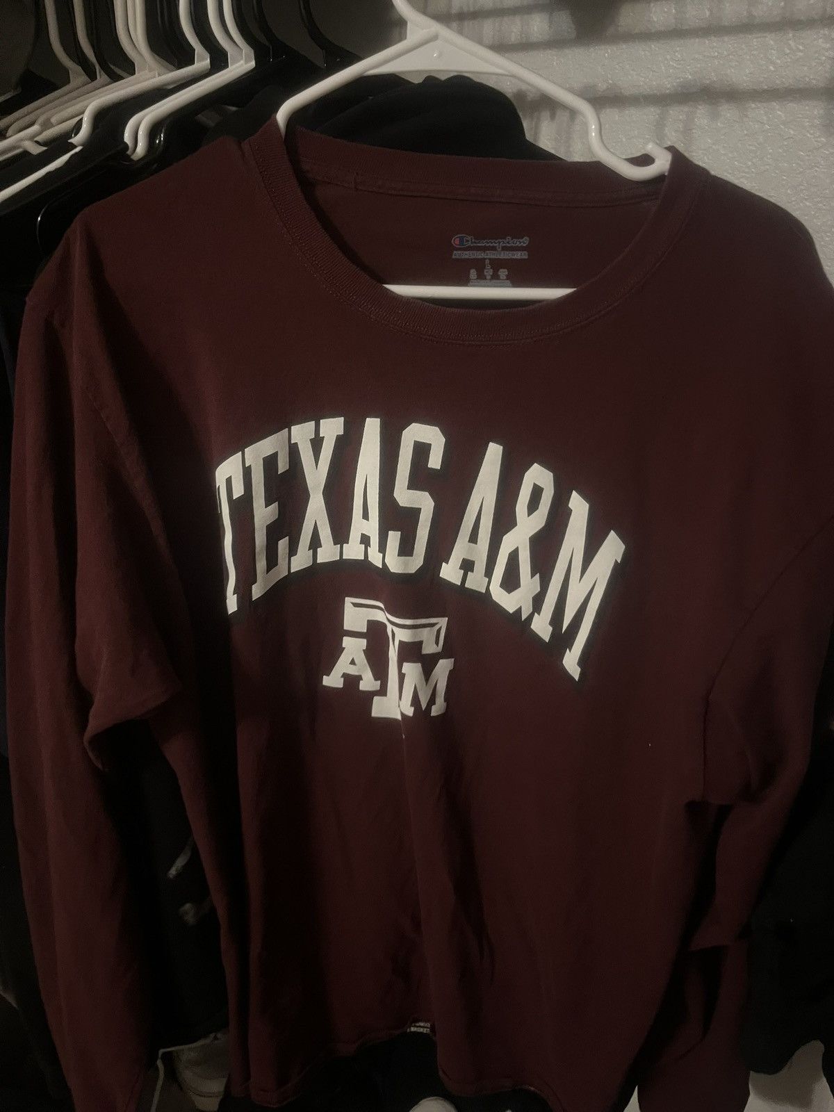 Champion Texas a&m long sleeve Size US L / EU 52-54 / 3 - 1 Thumbnail