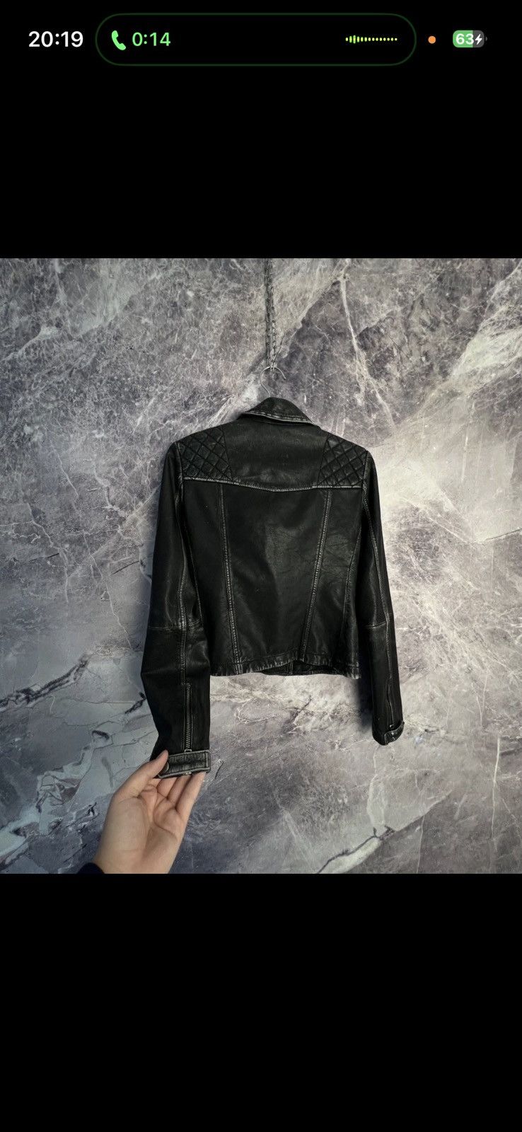 Allsaints AllSaints Cargo Biker Used Style Leather Jacket ! Size S / US 4 / IT 40 - 12 Thumbnail