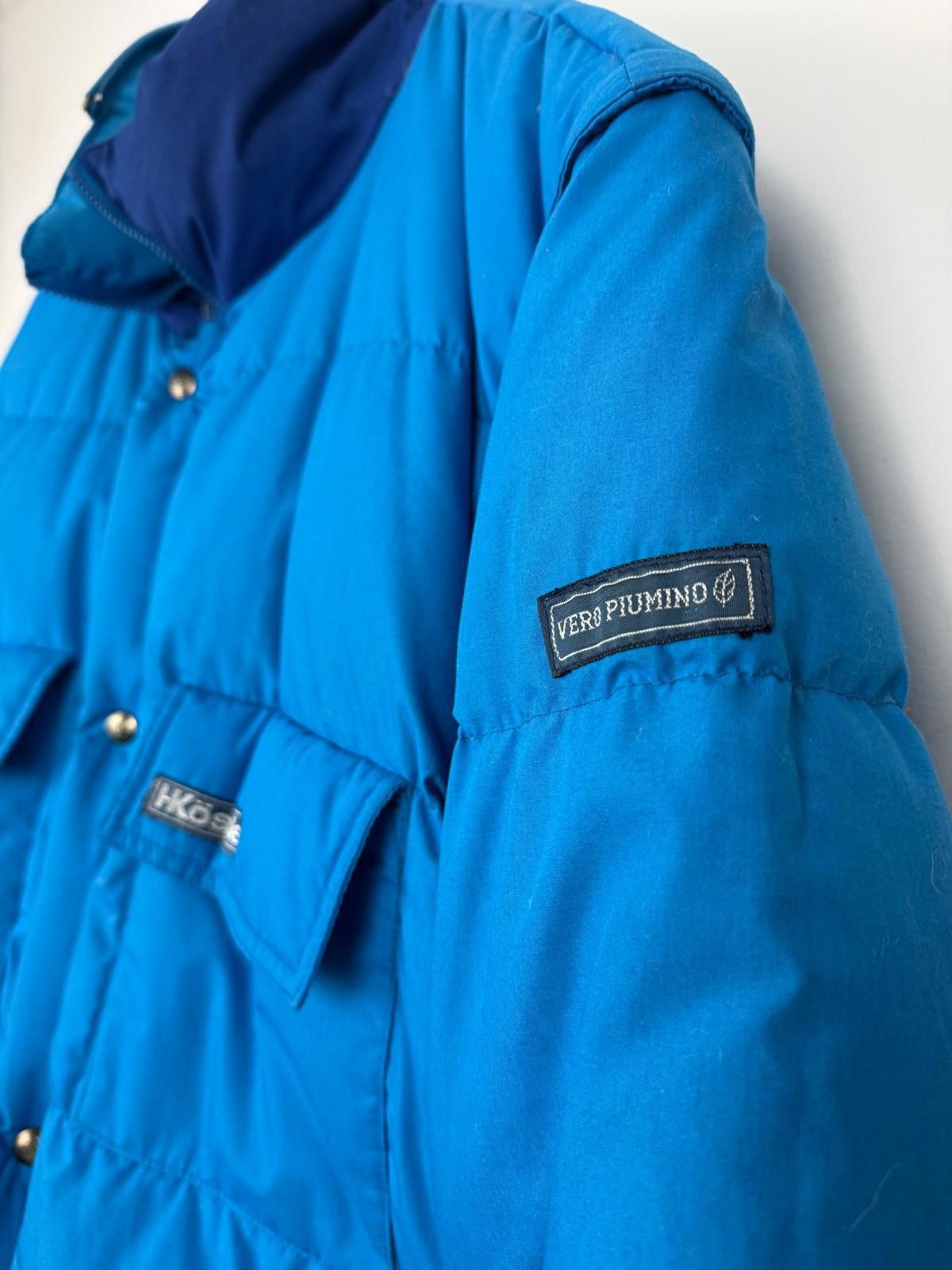 Other Vintage Duck Down Blue Reversible Puffer Jacket - 2XL Size US XXL / EU 58 / 5 - 6 Thumbnail