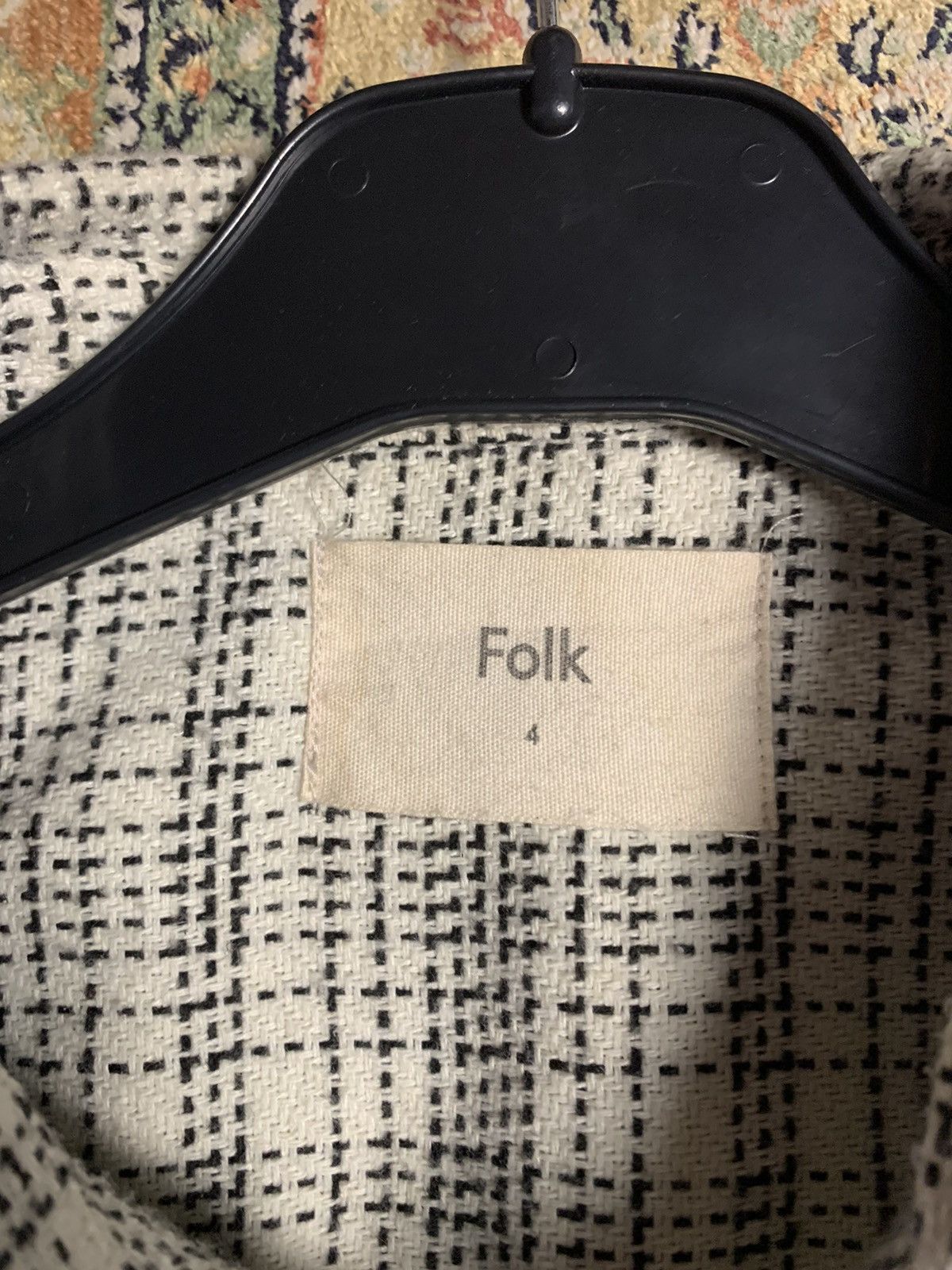 Folk Folk Arrow Overshirt Snacked Chore Jacket Check Heavy Thick Size US M / EU 48-50 / 2 - 5 Thumbnail