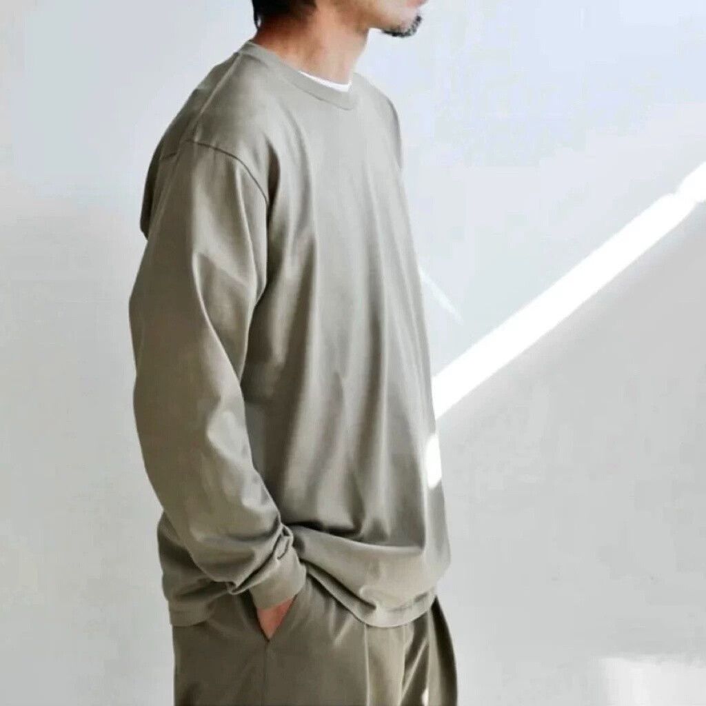 Auralee AURALEE Luster Plaiting Long-Sleeve T-Shirt Size US XL / EU 56 / 4 - 4 Thumbnail