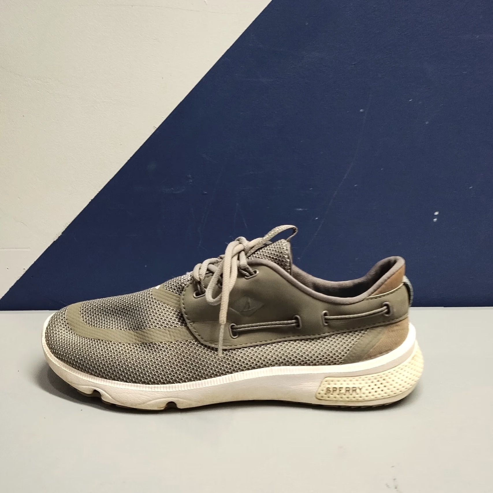Sperry Sperry Athletic Sneakers Womens Size 10 Gray White Fabric Round Toe STS98968 Size US 10 / IT 40 - 5 Thumbnail