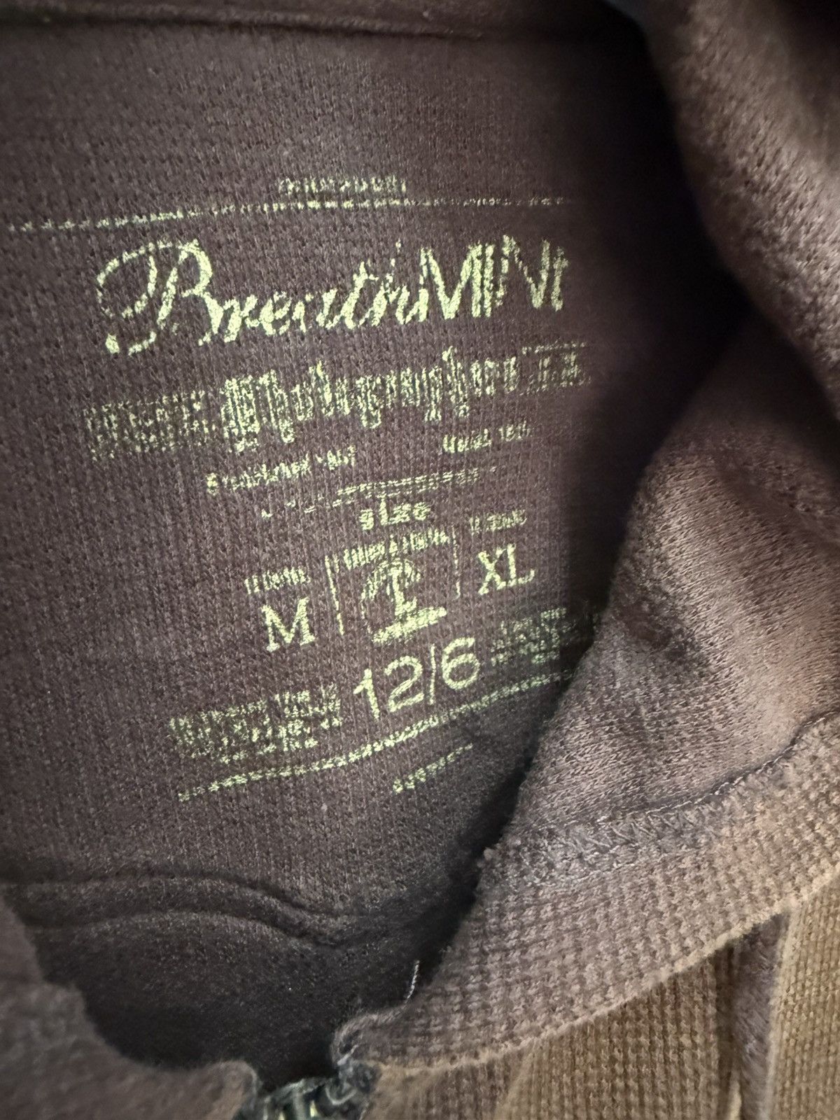 Le Grande Bleu (L.G.B.) 🔥 BreathMint Japan Gothic Sweat Hoodie - L Size US M / EU 48-50 / 2 - 8 Thumbnail