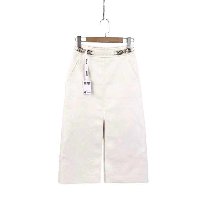Louis Vuitton Louis Vuitton 23ss Solid Chain Liner Slit Skirt Size 33" - 1 Thumbnail