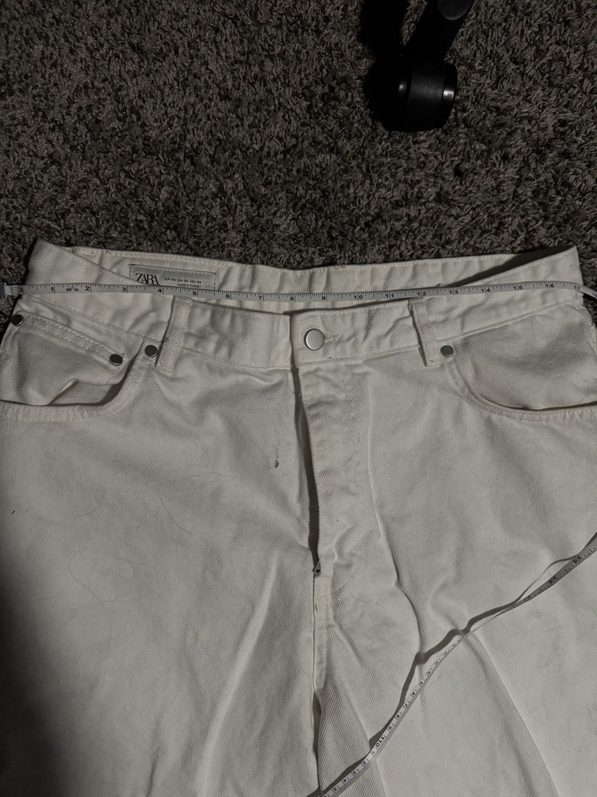 Zara Zara balloon fit jeans Size US 34 / EU 50 - 3 Thumbnail