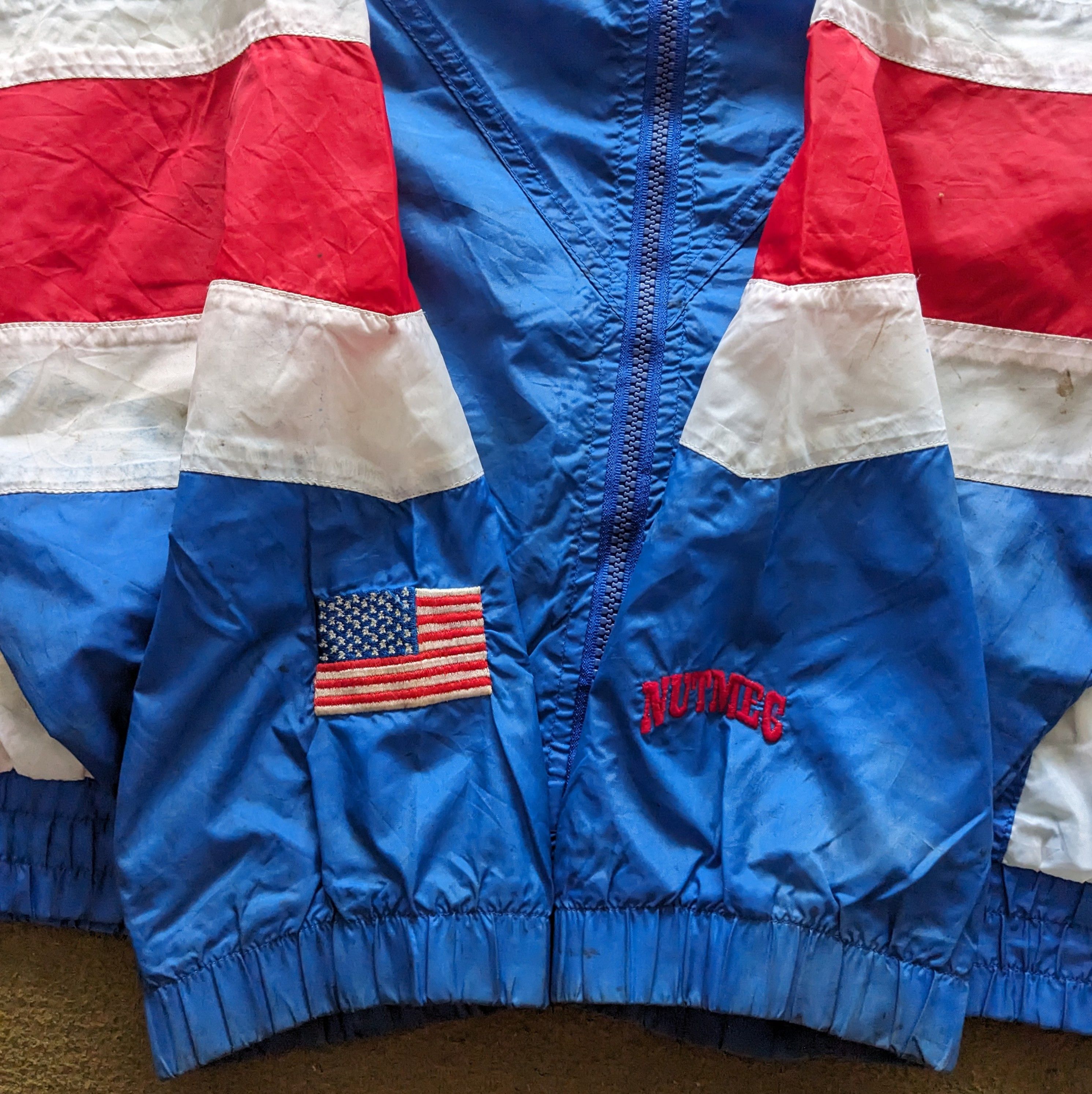 Vintage Vintage NUTMEG World Cup USA Soccer Jacket Size US XXL / EU 58 / 5 - 5 Thumbnail