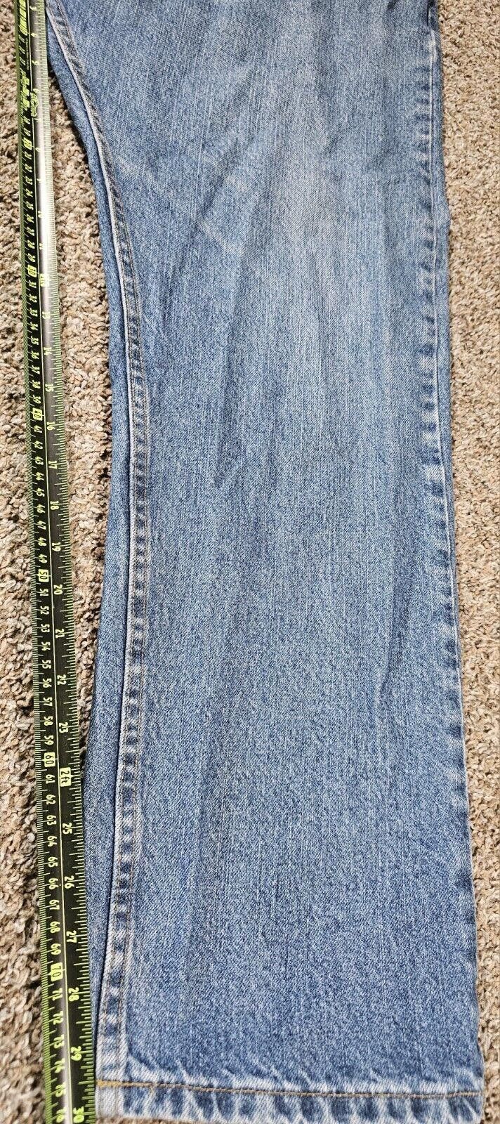 Wrangler Wrangler Premium Denim Men's 44x30 Light Stonewash 96501DS Size US 44 / EU 60 - 4 Thumbnail