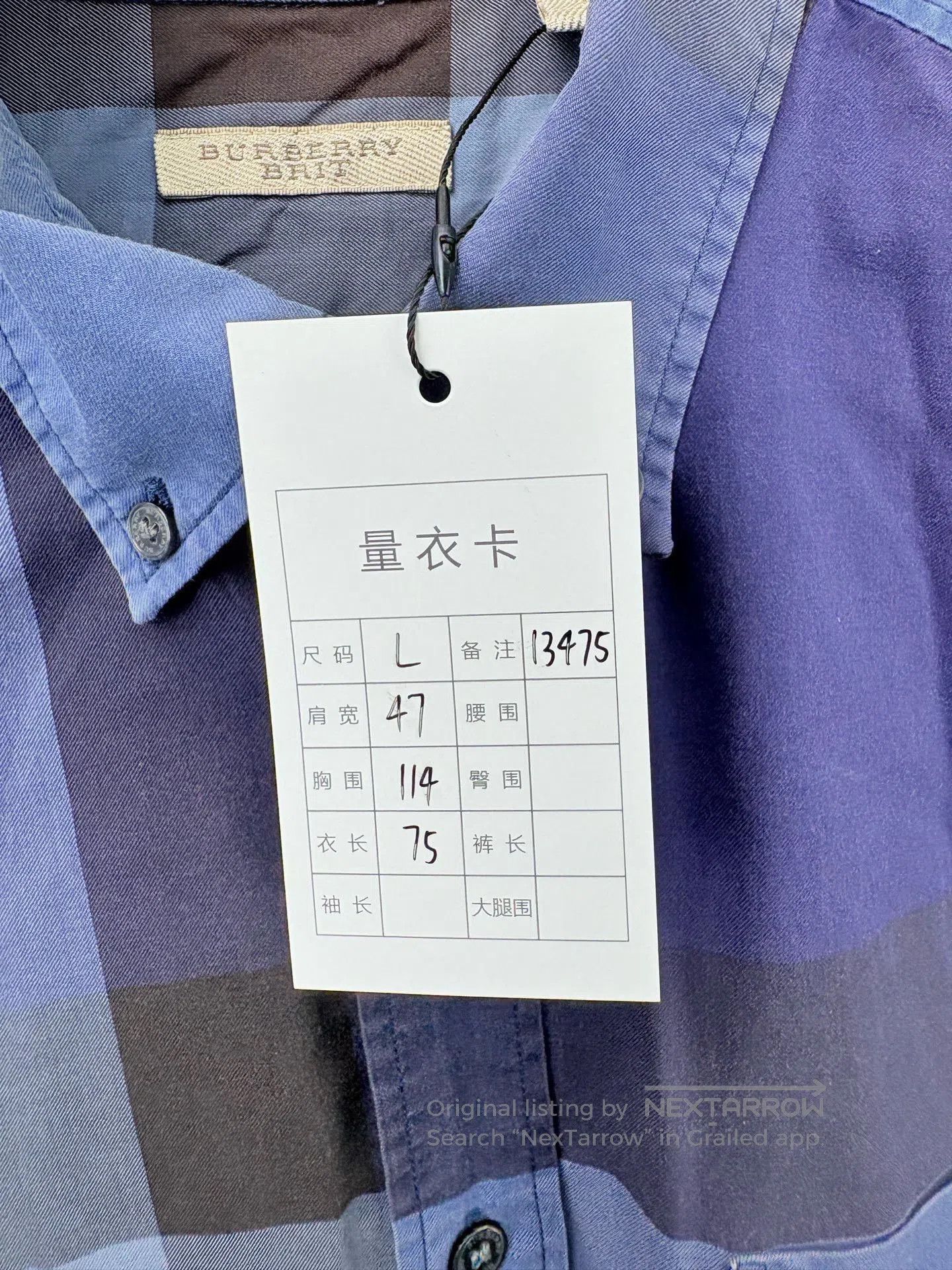 Burberry Burberry Check Shirt. Size US L / EU 52-54 / 3 - 5 Thumbnail