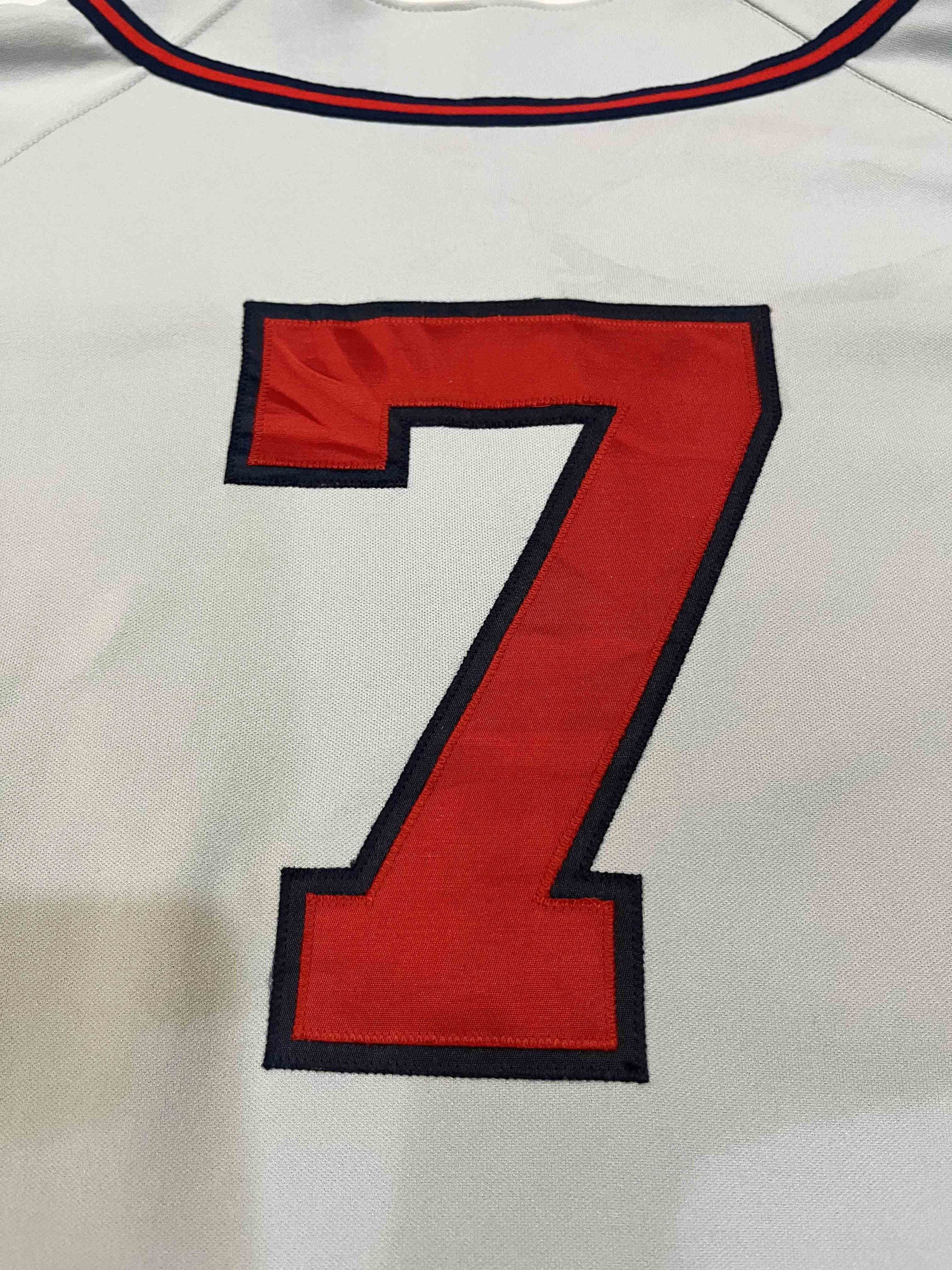 Vintage Russell Athletic MLB Atlanta Braves #7 Jersey