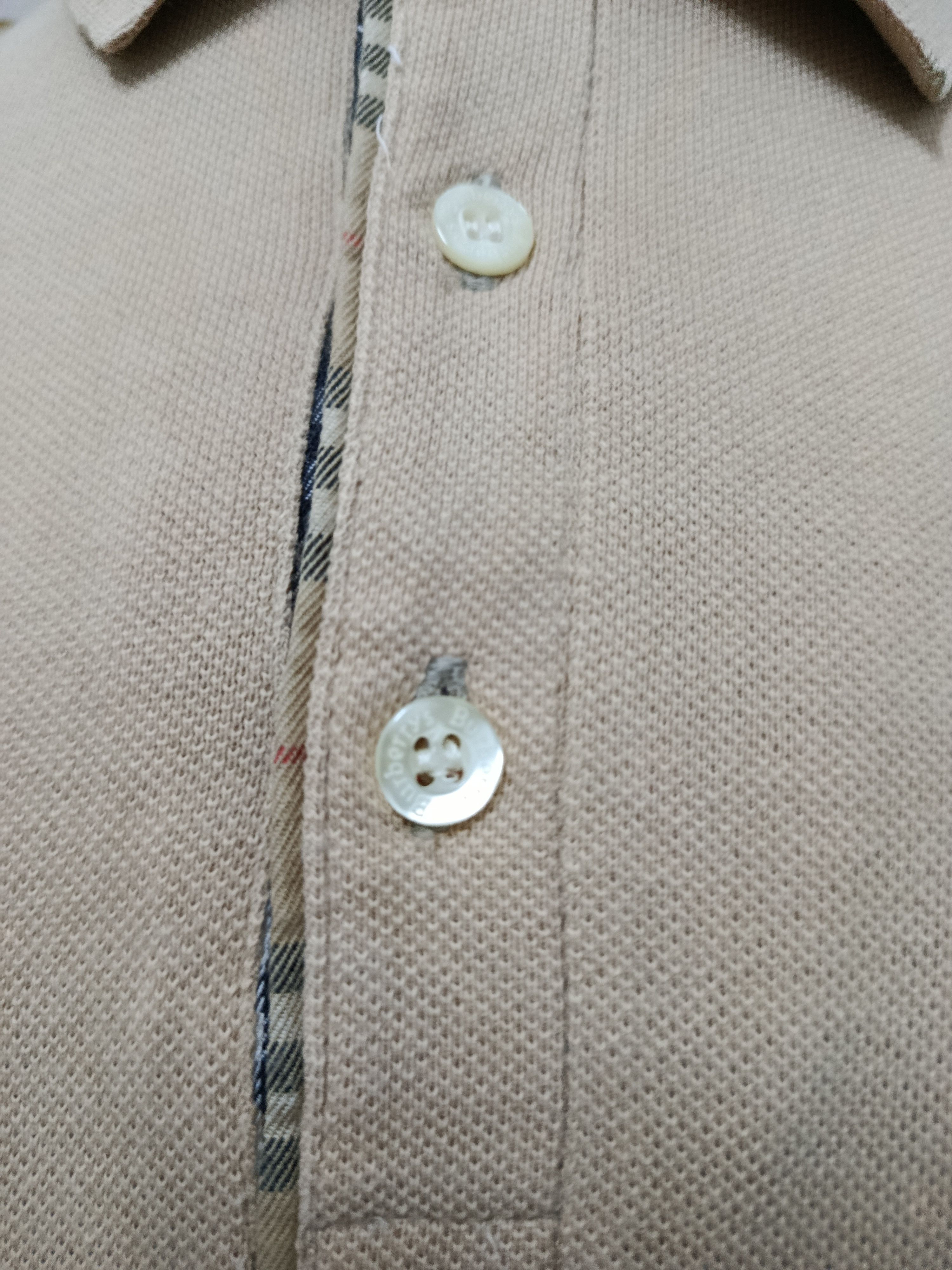 Burberry Vintage Burberrys Long Sleeve polo tee Size US M / EU 48-50 / 2 - 5 Thumbnail