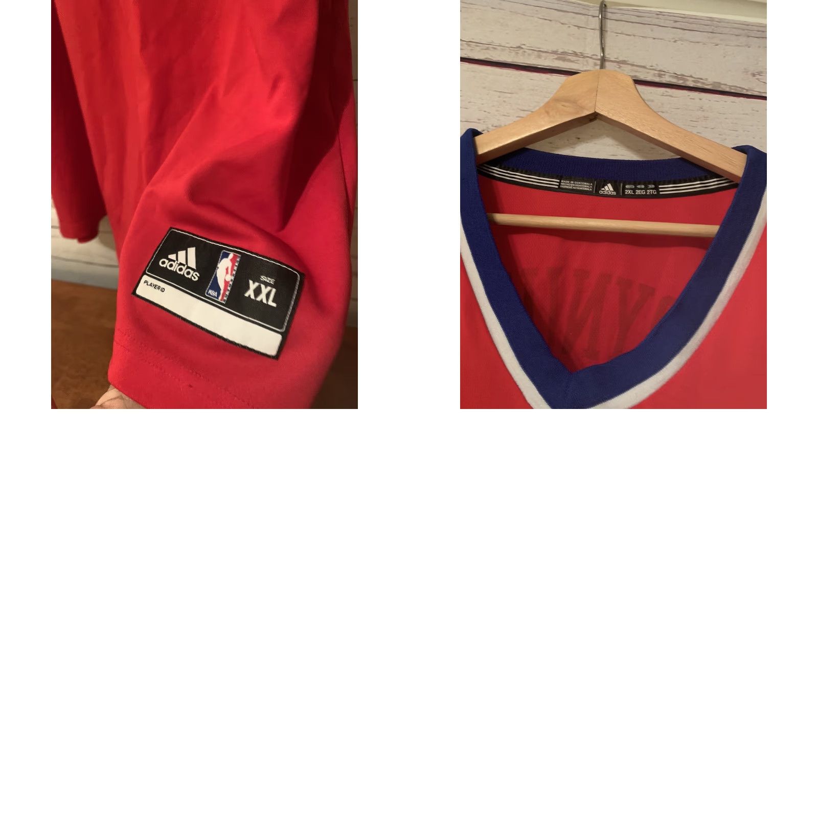 Adidas Adidas NBA Philadelphia 76ers #33 Andrew Bynum Basketball Jersey Men XXL Red Size US XXL / EU 58 / 5 - 8 Thumbnail
