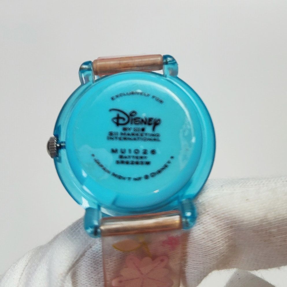 Disney Disney Tinker Bell Y2K Translucent Blue Case Watch Strap Size ONE SIZE - 3 Thumbnail