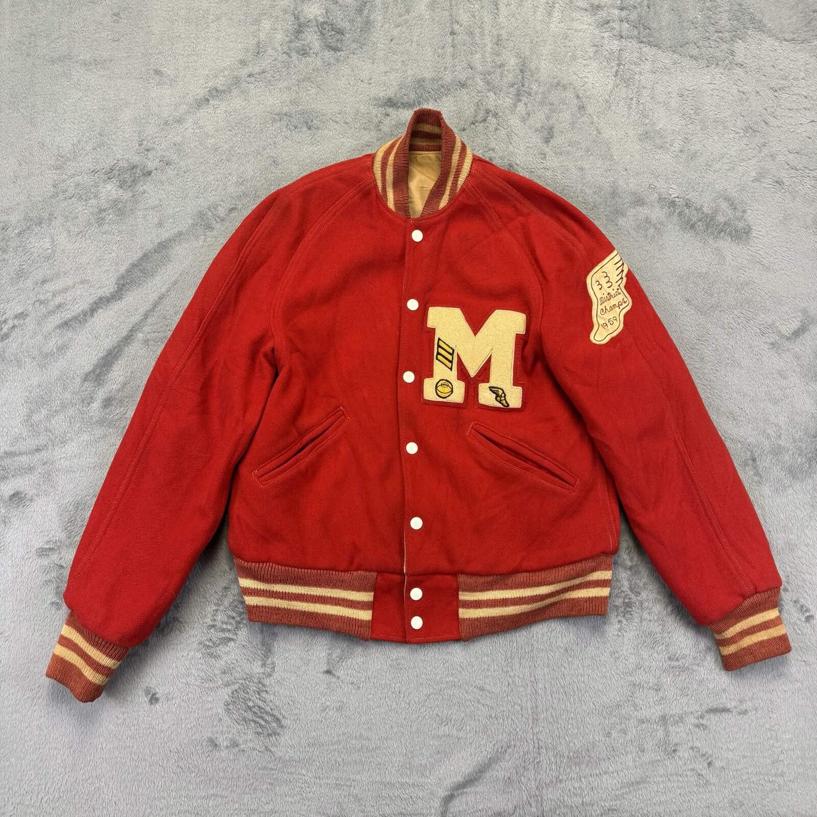 Champion Winged Foot District Champs Vintage Jacket Size ONE SIZE - 1 Thumbnail