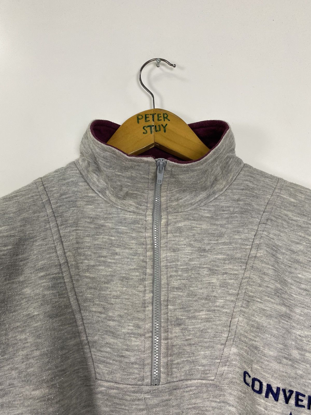 Converse × Vintage Vintage 90s Converse Sweater Size US M / EU 48-50 / 2 - 7 Thumbnail