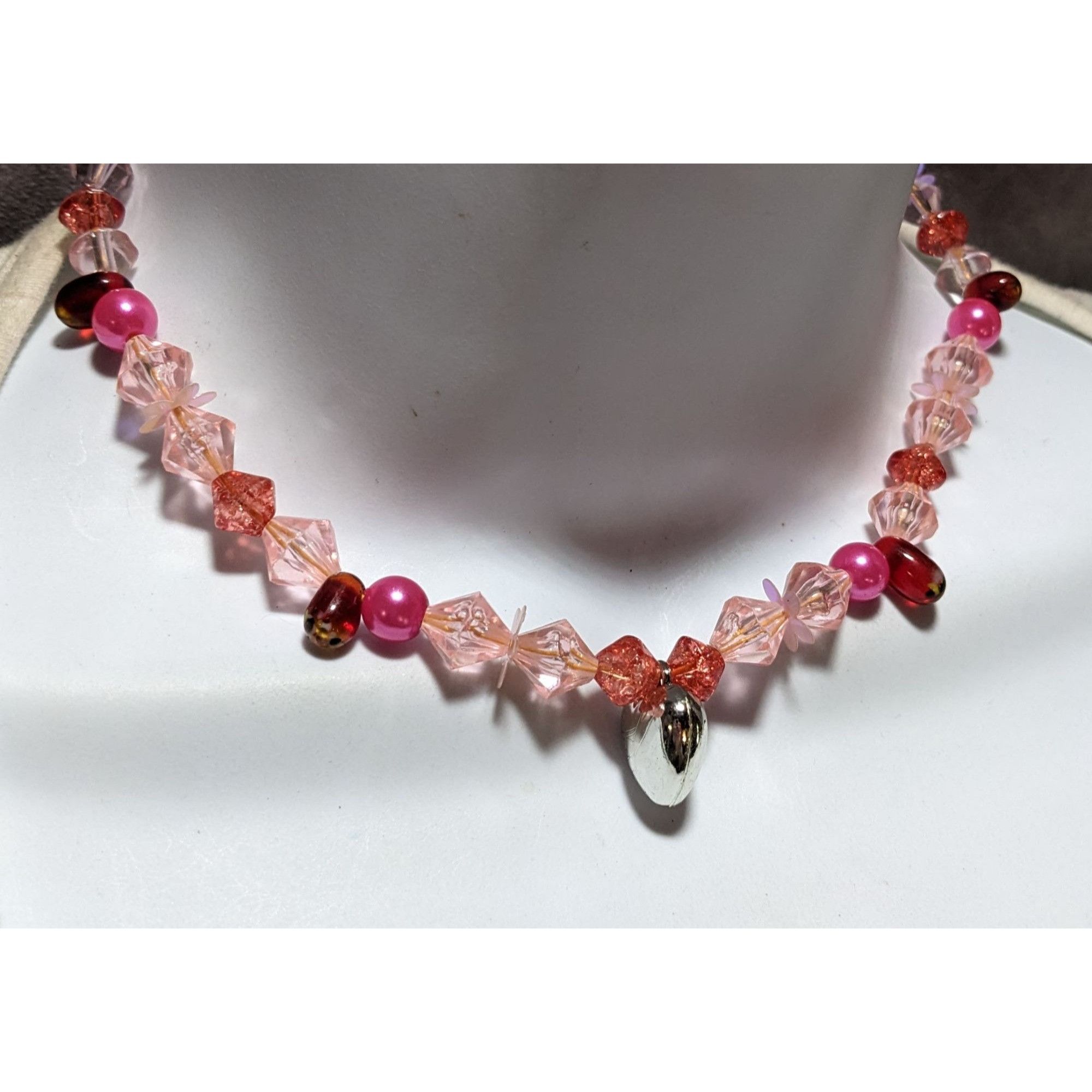 Other Handmade Beaded Coquette Necklace Size ONE SIZE - 7 Thumbnail