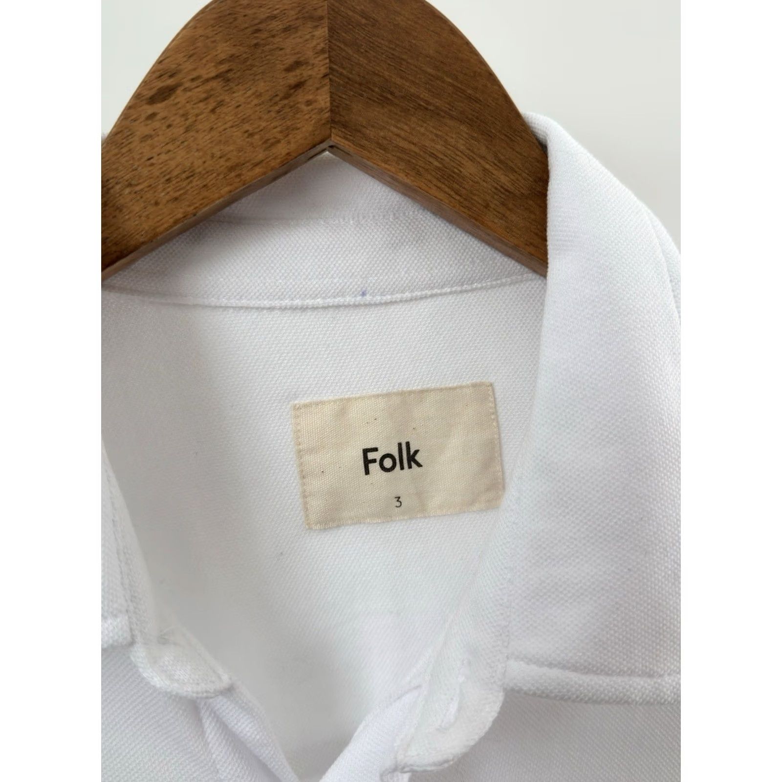 Folk VINTAGE Folk Button-Up Shirt L Men White Long Sleeve Casual Vintage 90s Classic Designer Streetwear Fourmal Y2K Luxary Italy Germany Pattern: Plaid Size US L / EU 52-54 / 3 - 7 Thumbnail
