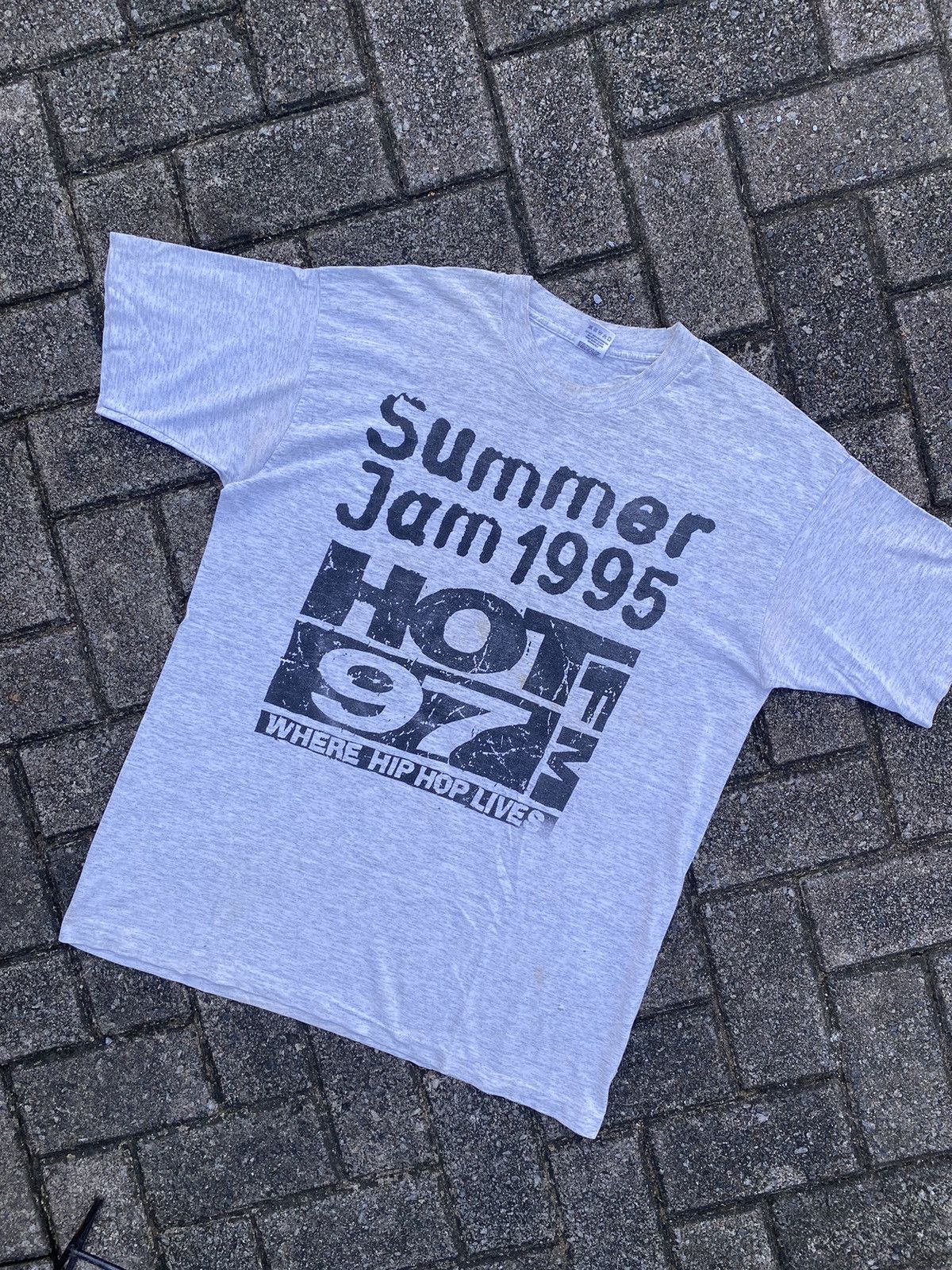 Vintage Summer Jam 1995 Hot 97.Fm Rap Hip Hop Tees