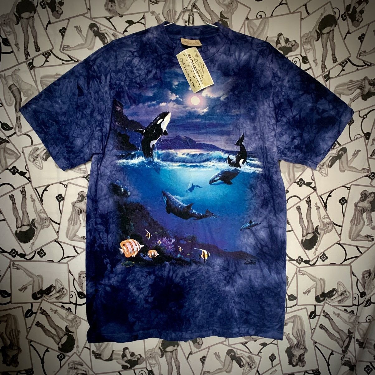 The Mountain Rare Vintage Tie Dyed Graphic Tee Size US L / EU 52-54 / 3 - 1 Thumbnail