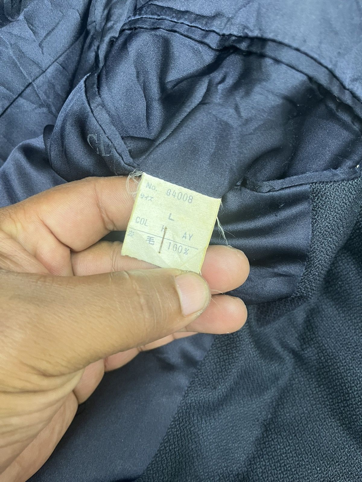 Christian Dior Monsieur × Vintage CHRISTIAN DIOR MONSIEUR LONG JACKET Size US L / EU 52-54 / 3 - 11 Thumbnail