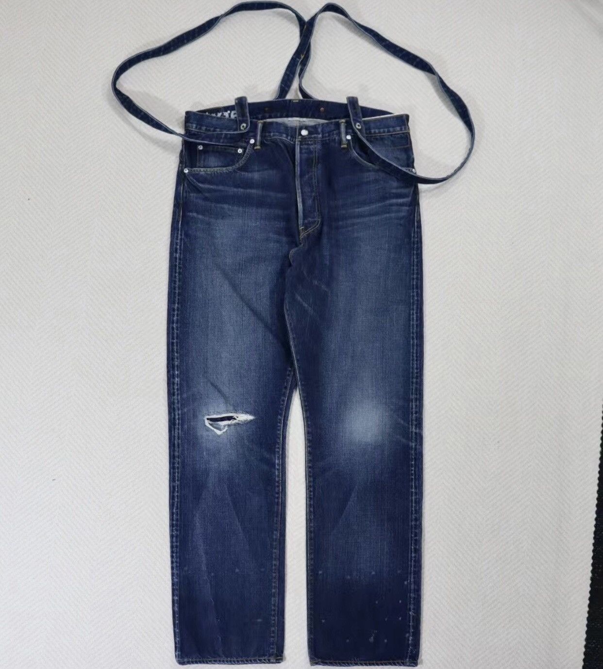 image of Visvim Dry16 Jeans in Blue, Men's (Size 37)