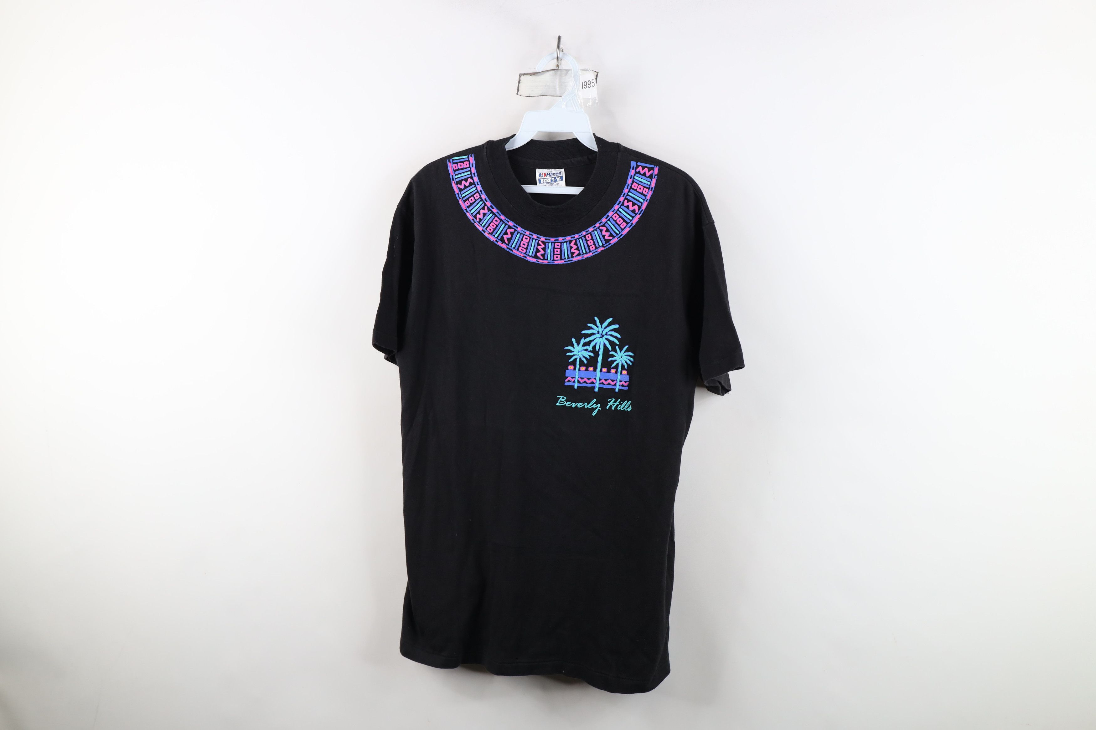 Vintage Vintage 80s 90s Streetwear Beverly Hills T-Shirt USA Size M / US 6-8 / IT 42-44 - 1 Thumbnail
