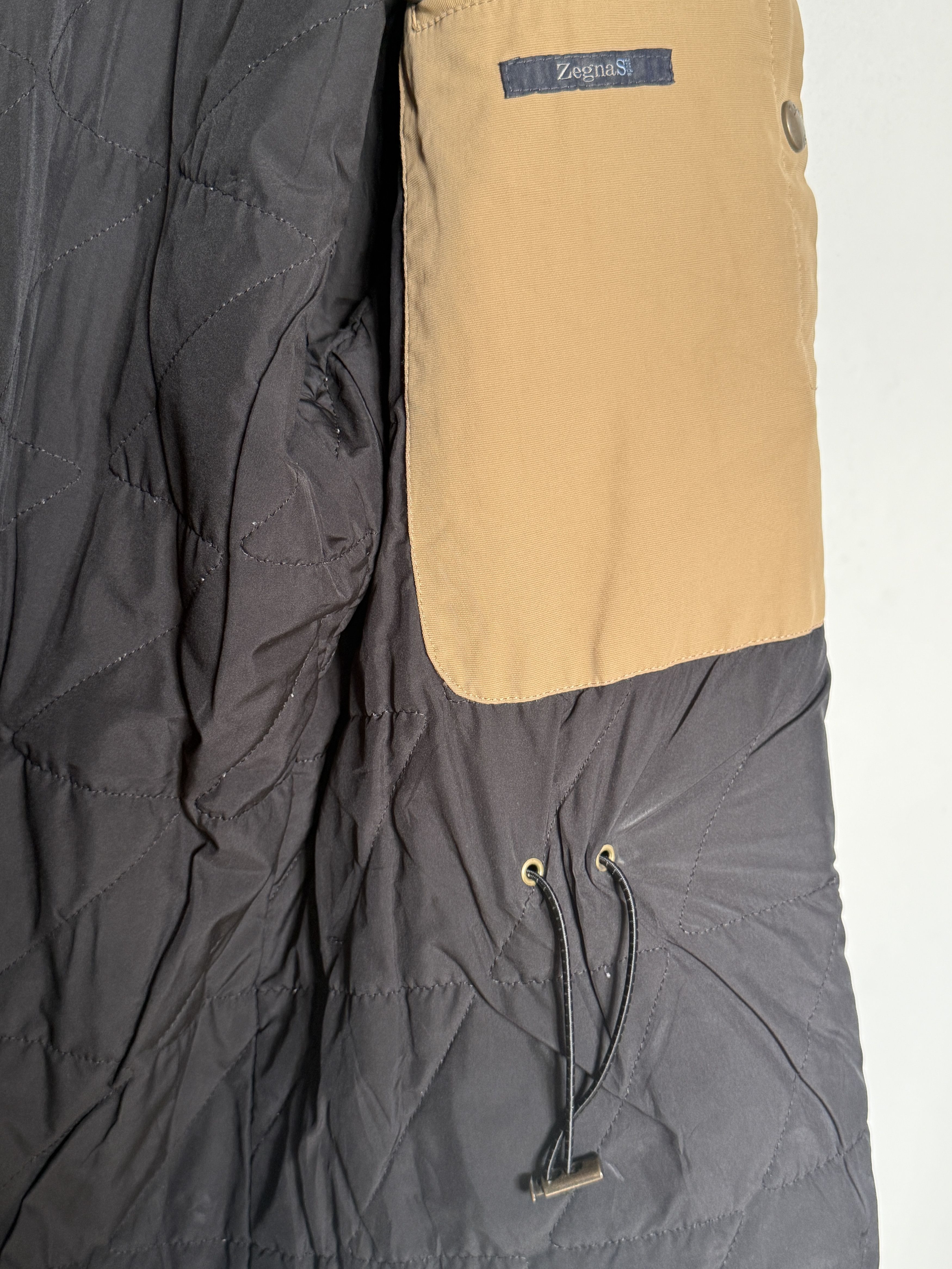 Z Zegna Z Zegna down jacket patch logo beige size L Size US L / EU 52-54 / 3 - 13 Thumbnail