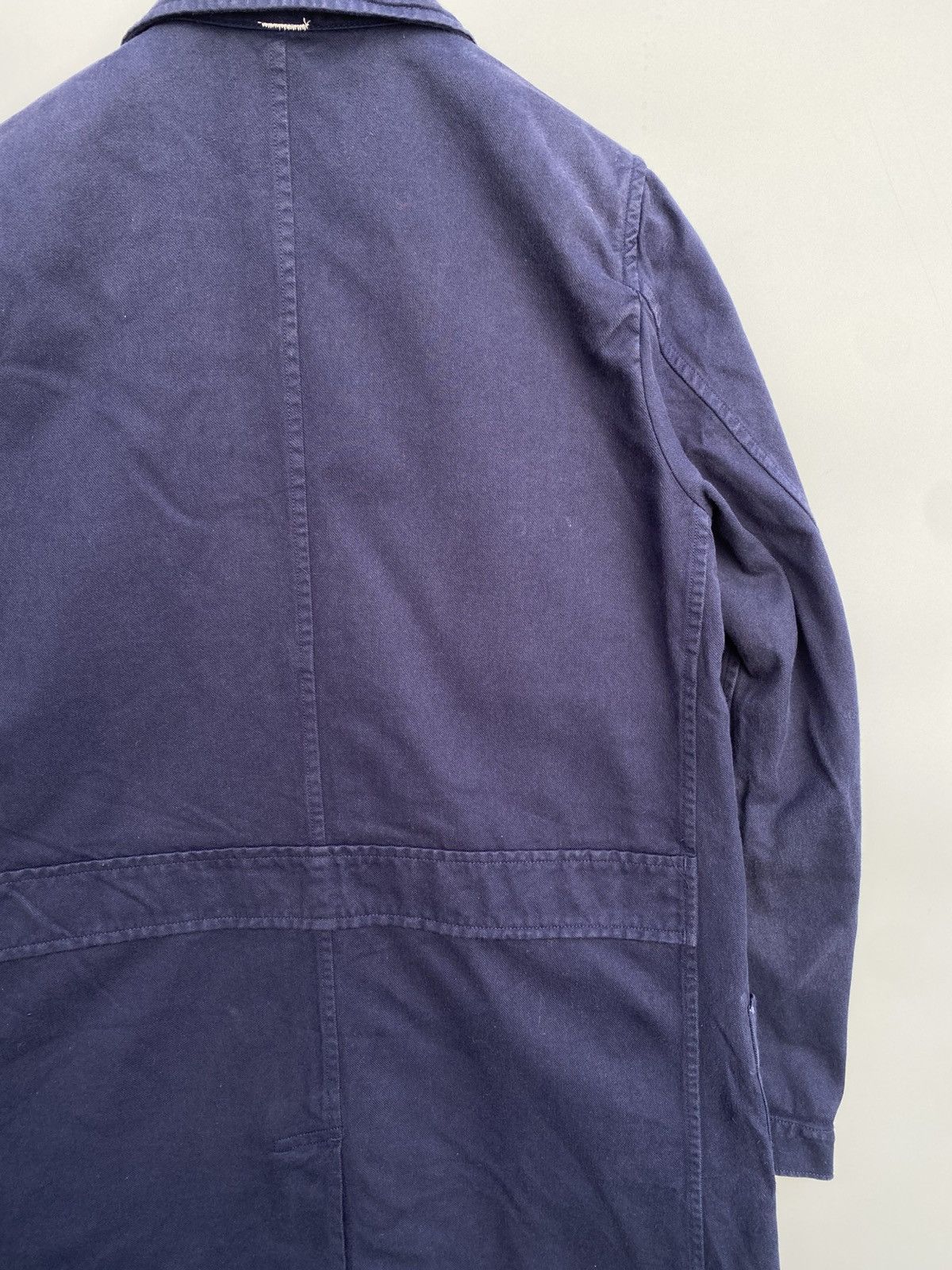 Margaret Howell 90s Margaret Howell Indigo Workwear Coat Size US XS / EU 42 / 0 - 8 Thumbnail