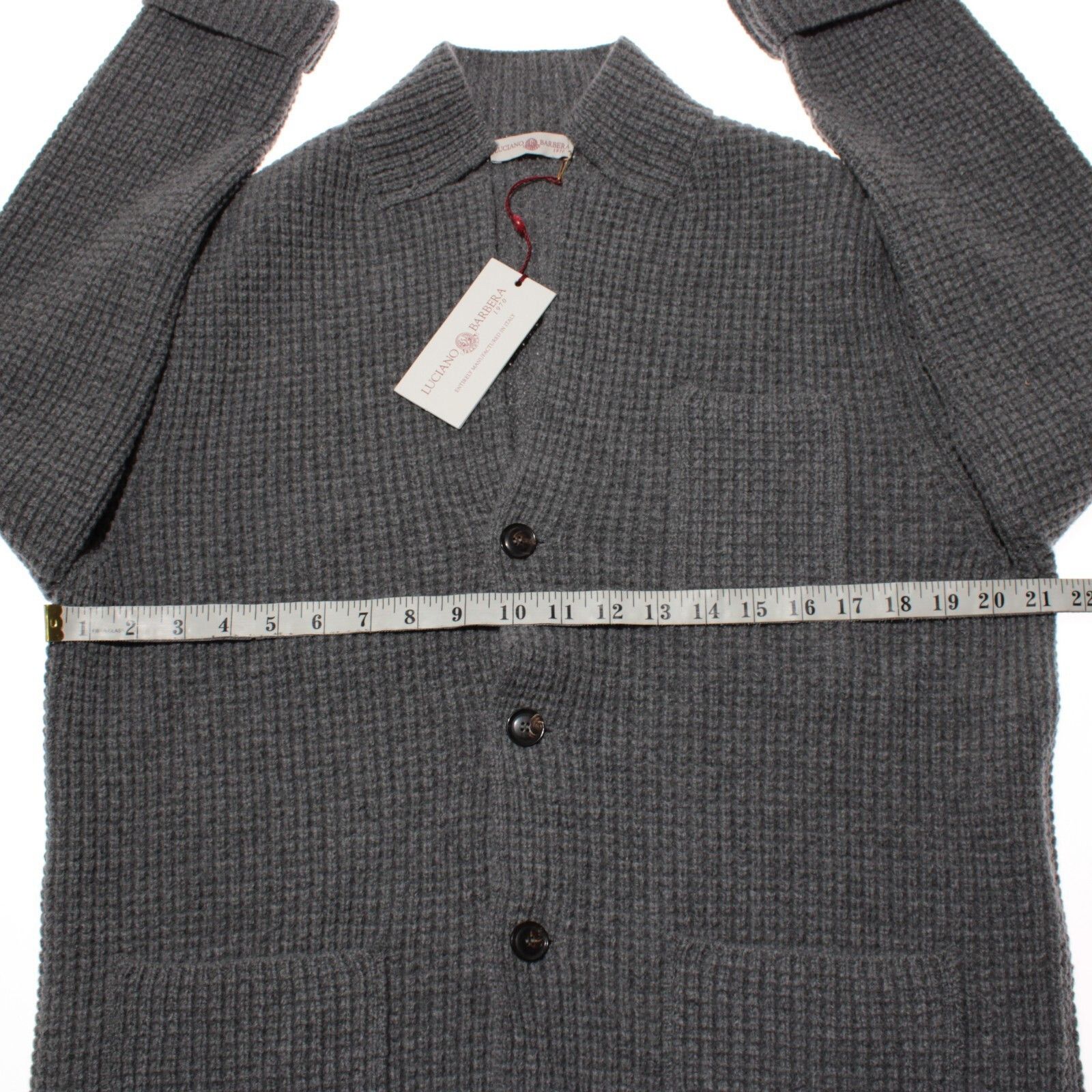 Luciano Barbera Luciano Barbera Sweater Size US M in Gray Size US M / EU 48-50 / 2 - 5 Thumbnail