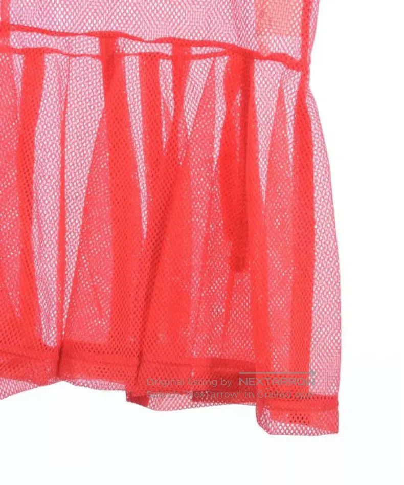 Comme des Garcons Comme des Garcons Red cutout top Size M / US 6-8 / IT 42-44 - 4 Thumbnail
