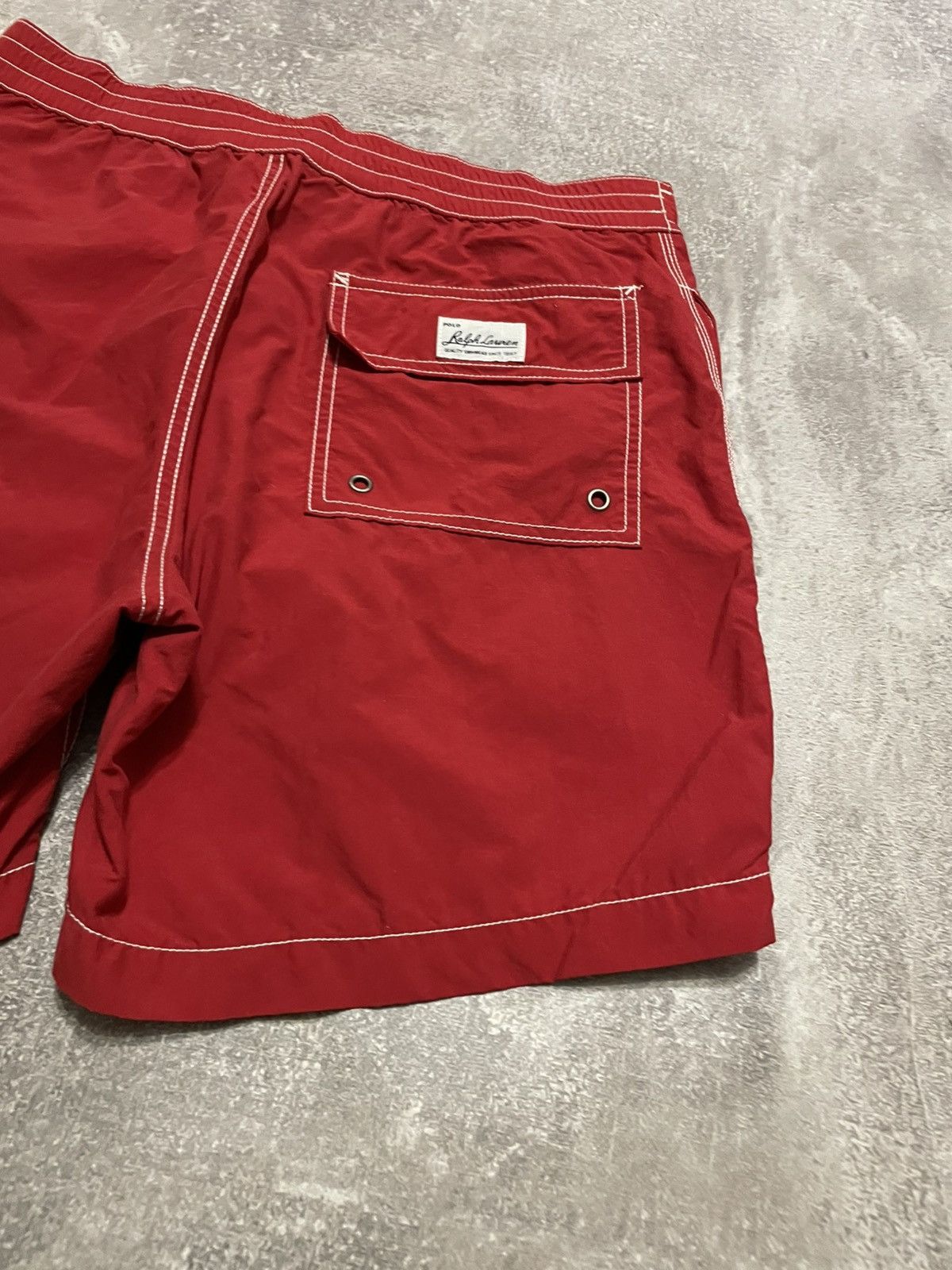 Polo Ralph Lauren × Vintage Vintage Polo Ralph Lauren Nylon Shorts Y2K Size US 30 / EU 46 - 13 Thumbnail