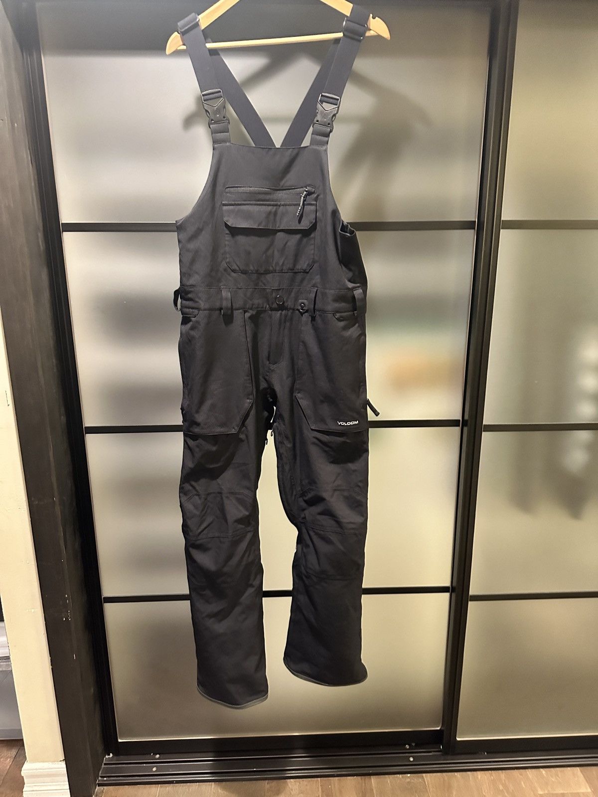 image of Volcom Snow Pants/bib in Black, Men's (Size 30)